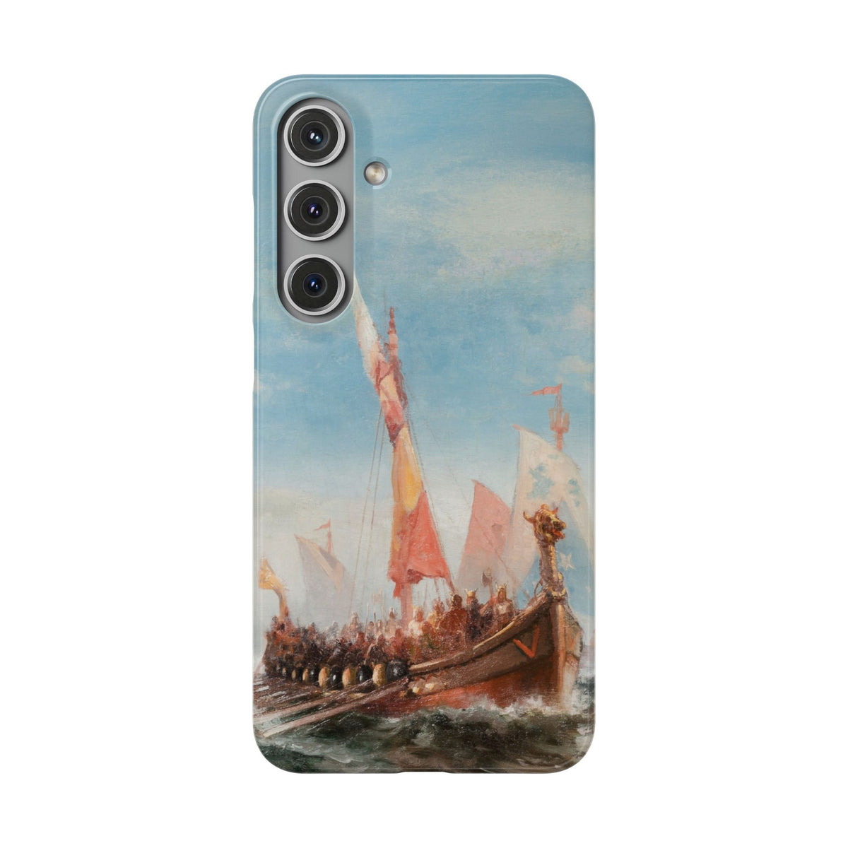 Viking Armada by Edward Moran - Samsung Slim Case