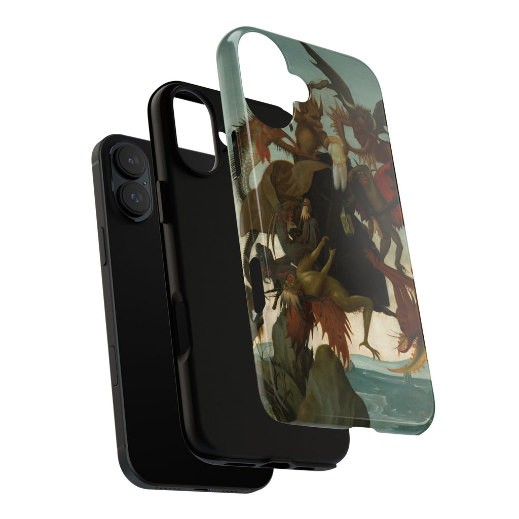 The Torment of Saint Anthony by Michelangelo Buonarroti - iPhone Tough Case