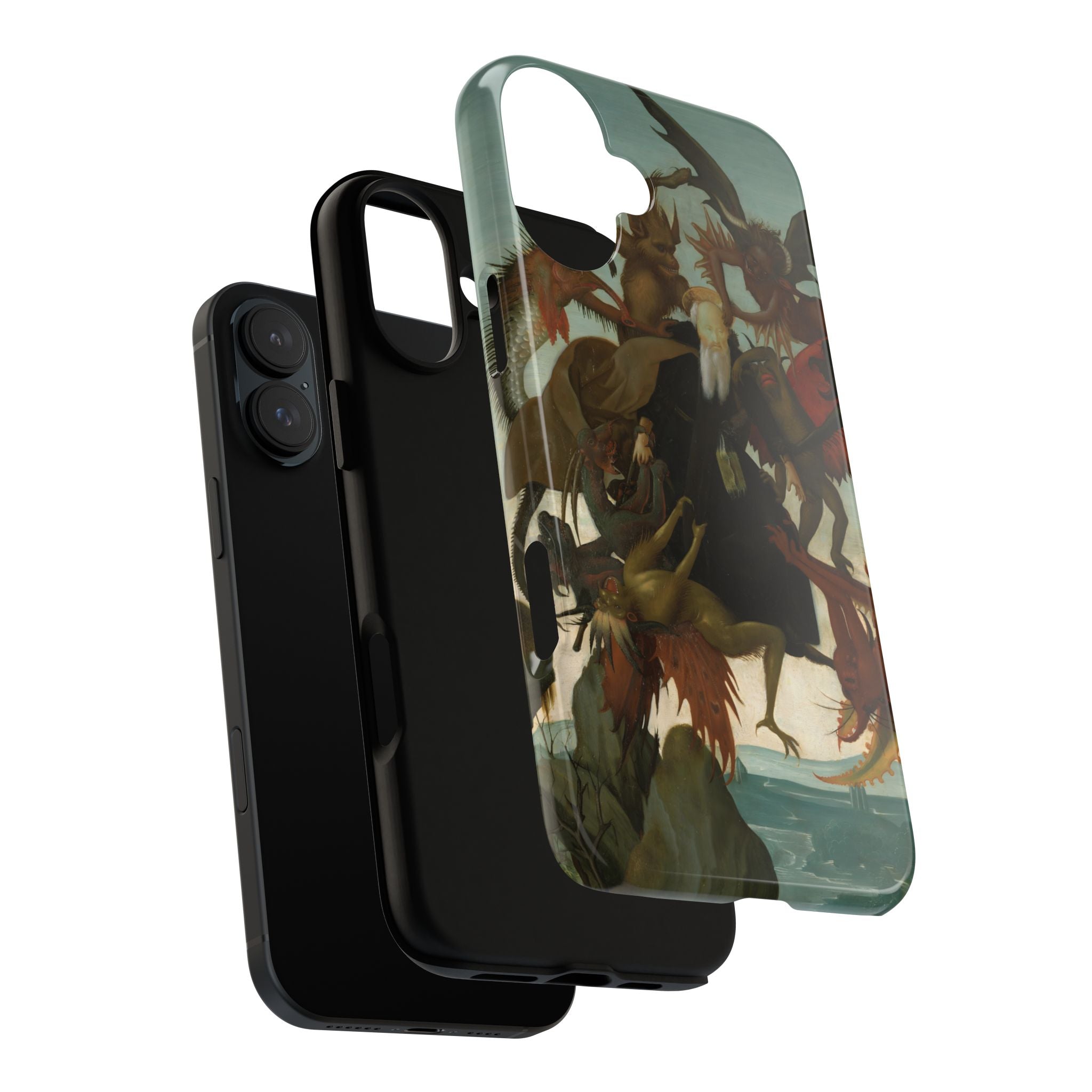 The Torment of Saint Anthony by Michelangelo Buonarroti - iPhone Tough Case