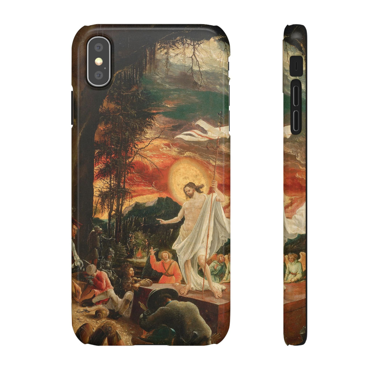 Resurrection of Christ by Albrecht Altdorfer - iPhone Slim Case