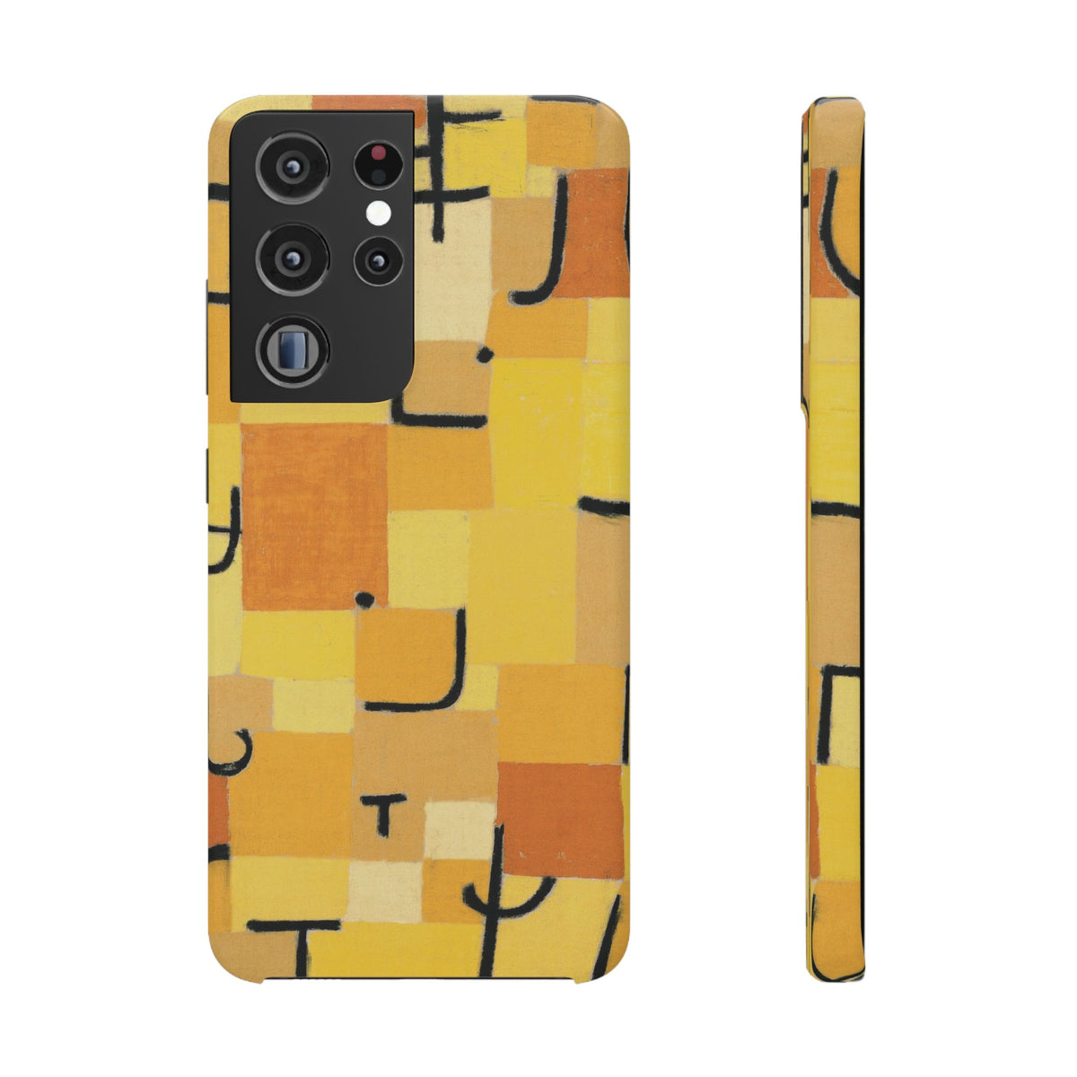Signs in Yellow by Paul Klee - Samsung Slim Case