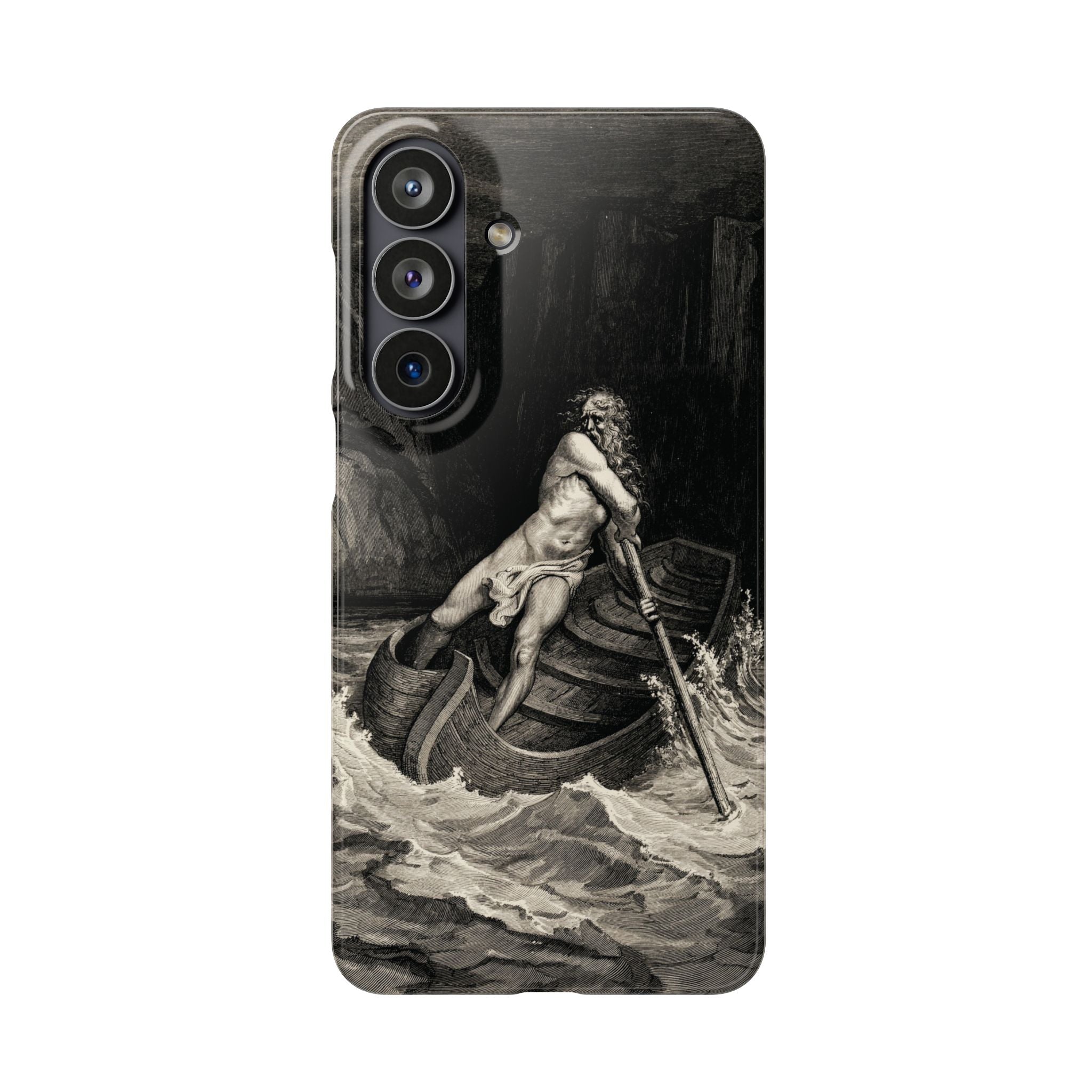 Canto III – Charon by Gustave Doré - Samsung Slim Case