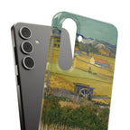 Harvest at La Crau by Vincent van Gogh - Samsung Slim Case