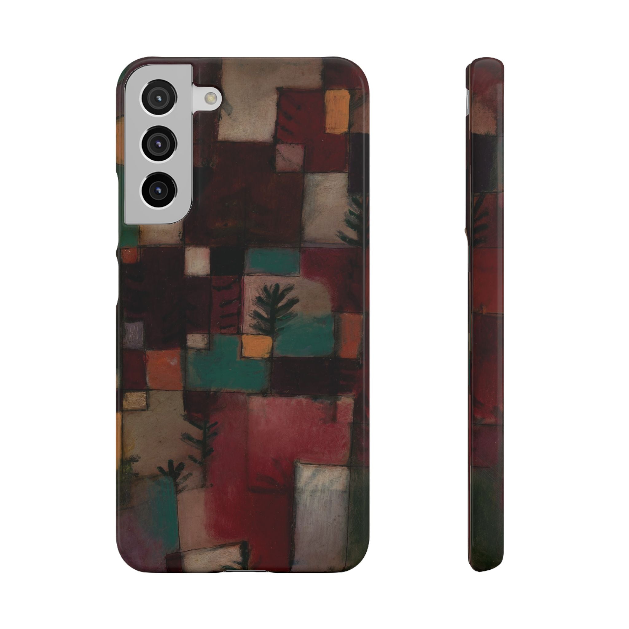 Redgreen and Violet-Yellow Rhythms by Paul Klee - Samsung Slim Case