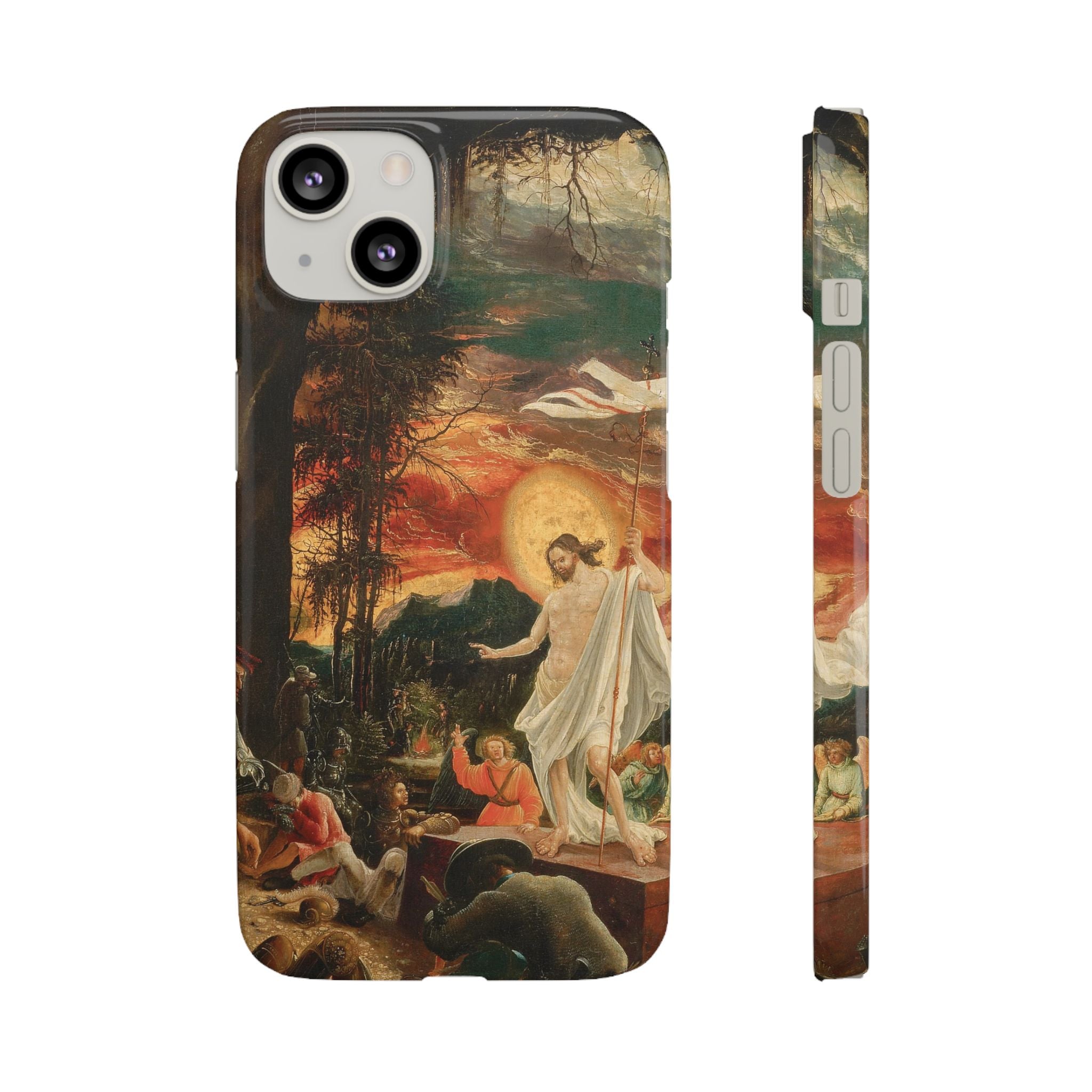 Resurrection of Christ by Albrecht Altdorfer - iPhone Slim Case