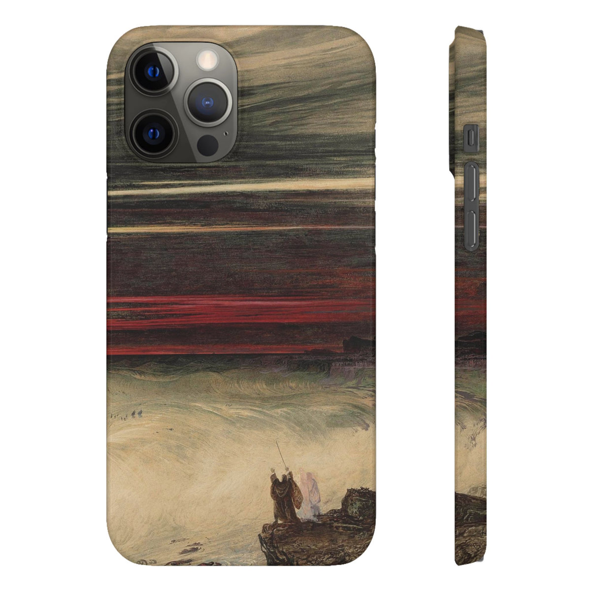 The Destruction of Pharaohs Host by John Martin - iPhone Slim Case