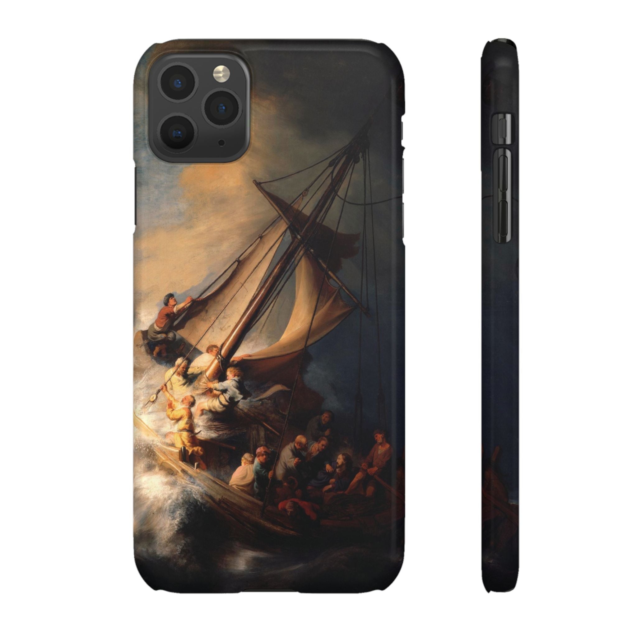The Storm on the Sea of Galilee by Rembrandt - iPhone Slim Case