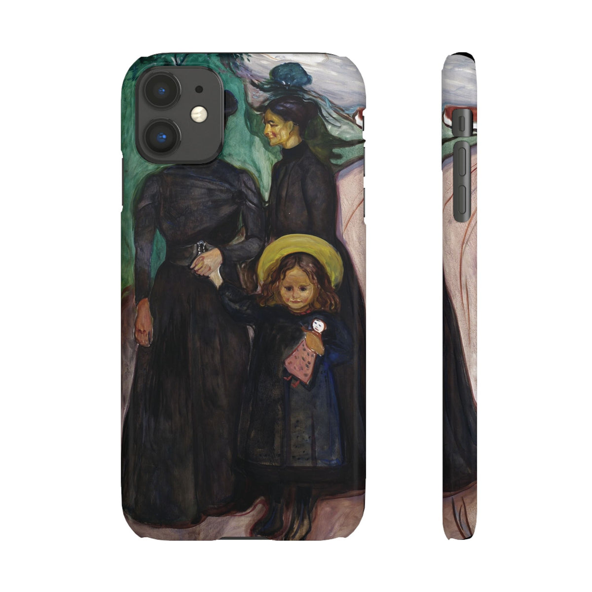 The Family by Edvard Munch - iPhone Slim Case