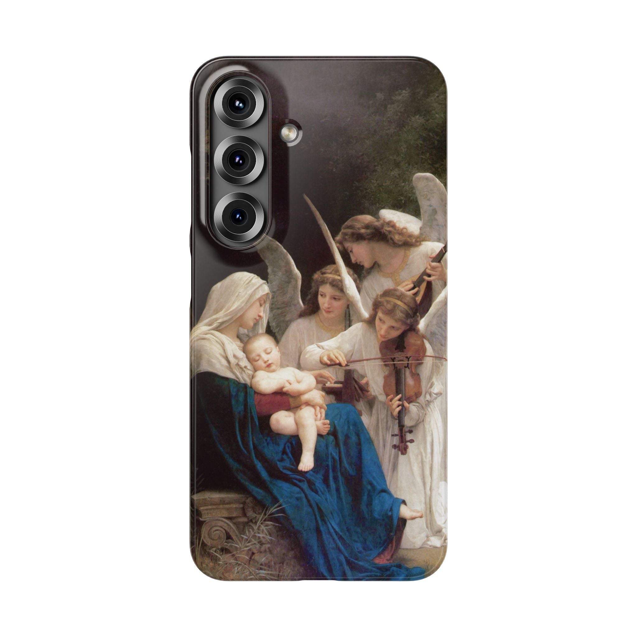 The Virgin of the angels by William-Adolphe Bouguereau - Samsung Slim Case