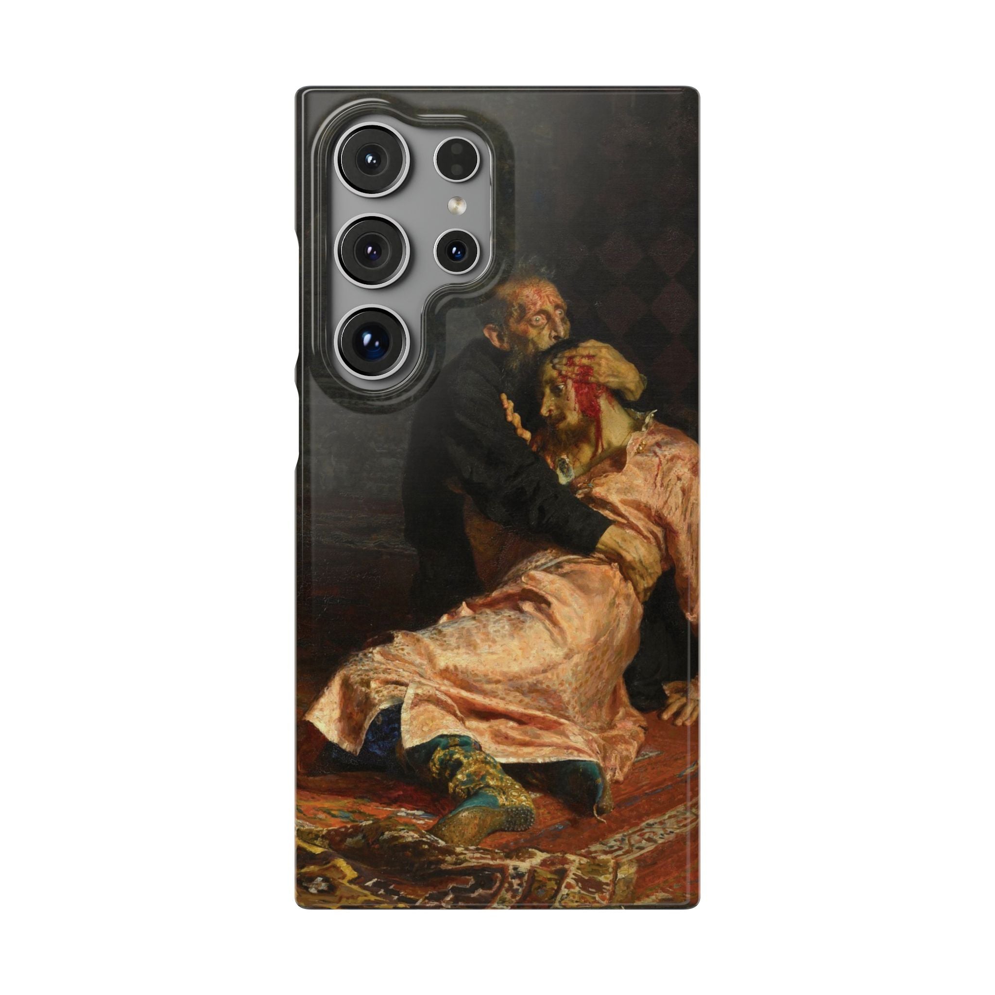 Ivan the Terrible and His Son by Ilya Repin - Samsung Slim Case
