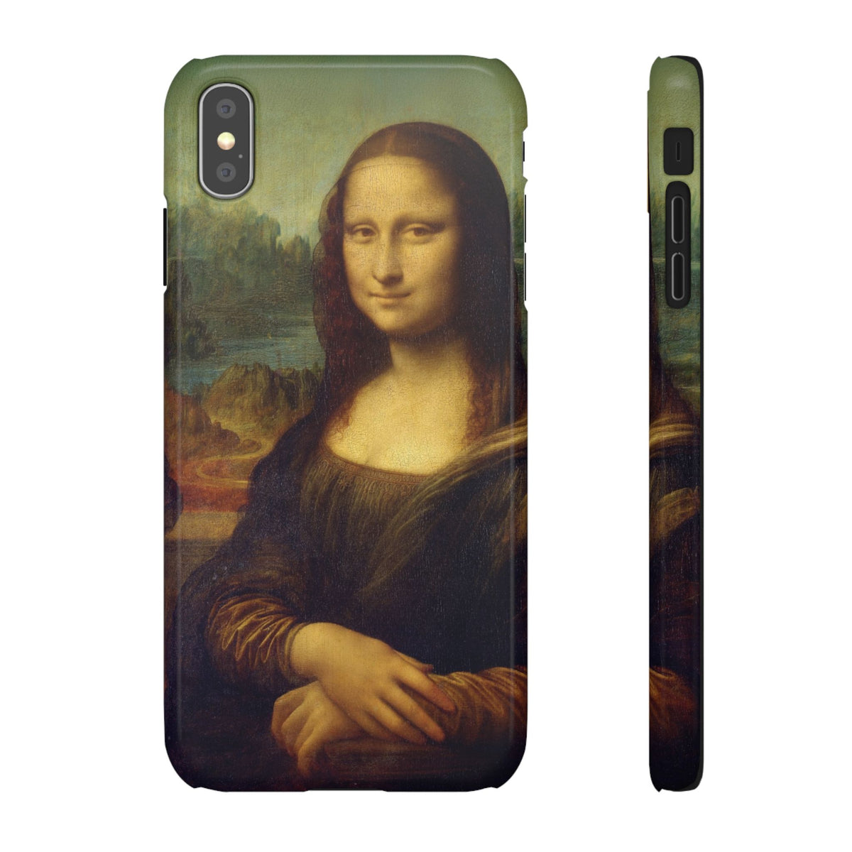 Mona Lisa by Leonardo da Vinci - iPhone Slim Case