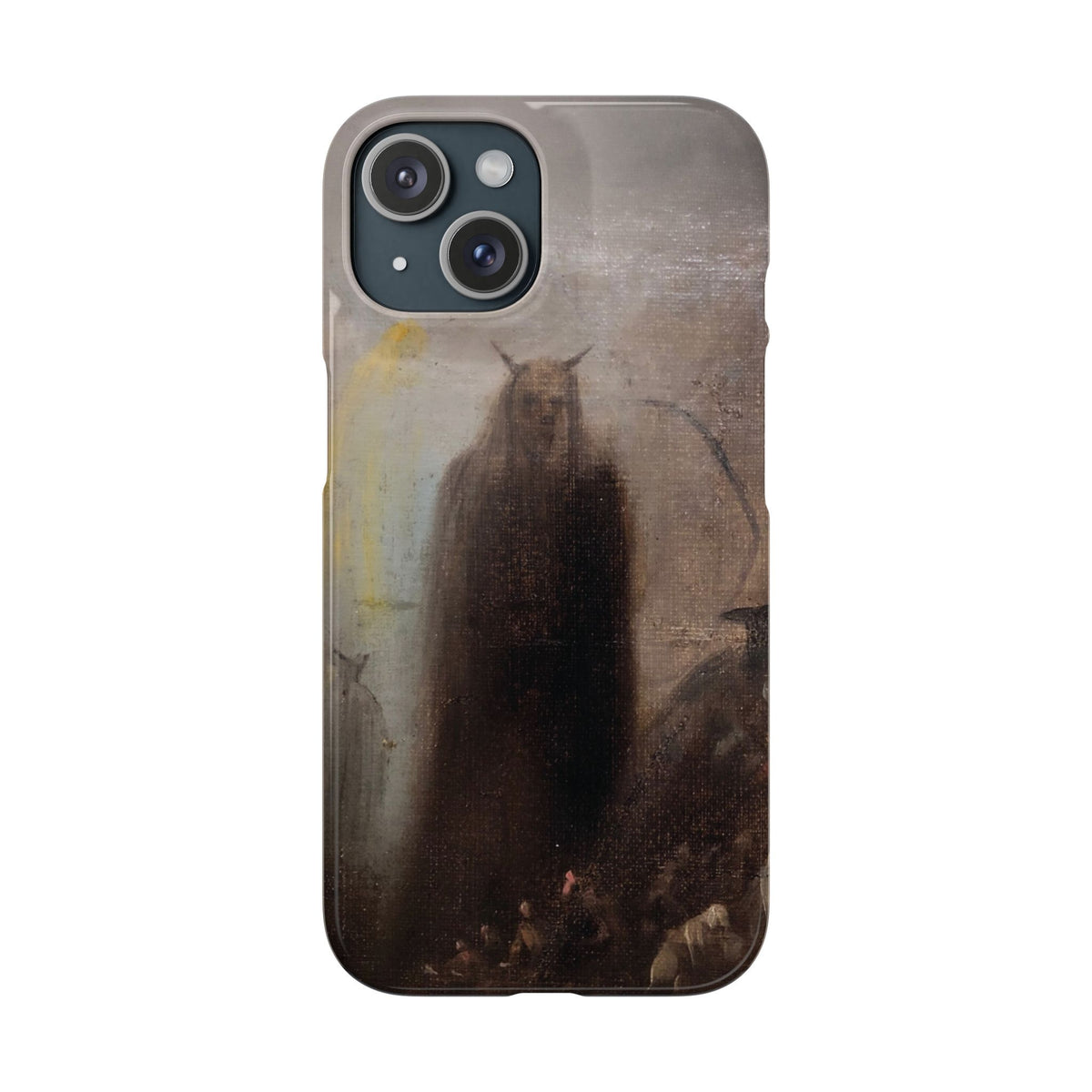 Ghostly Vision by Francisco Goya - iPhone Slim Case
