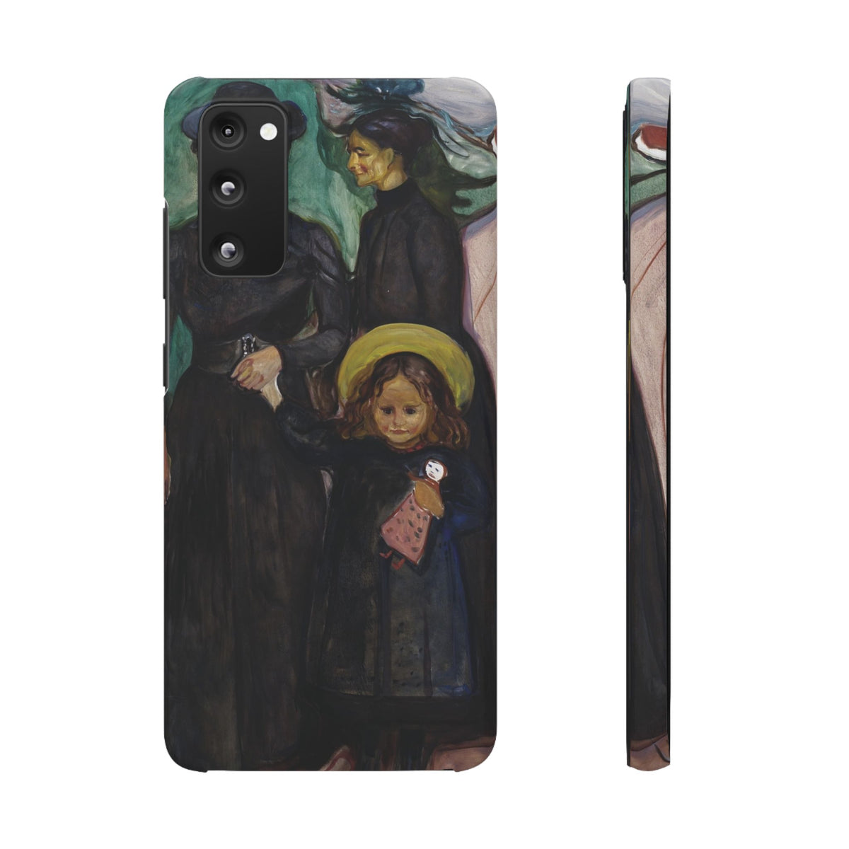 The Family by Edvard Munch - Samsung Slim Case