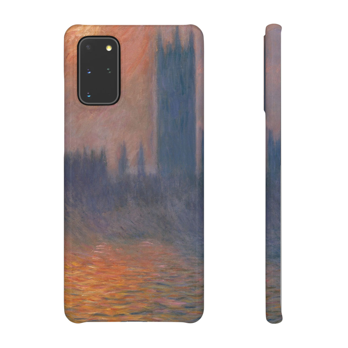 The Houses of Parliament Sunset by Claude Monet - Samsung Slim Case