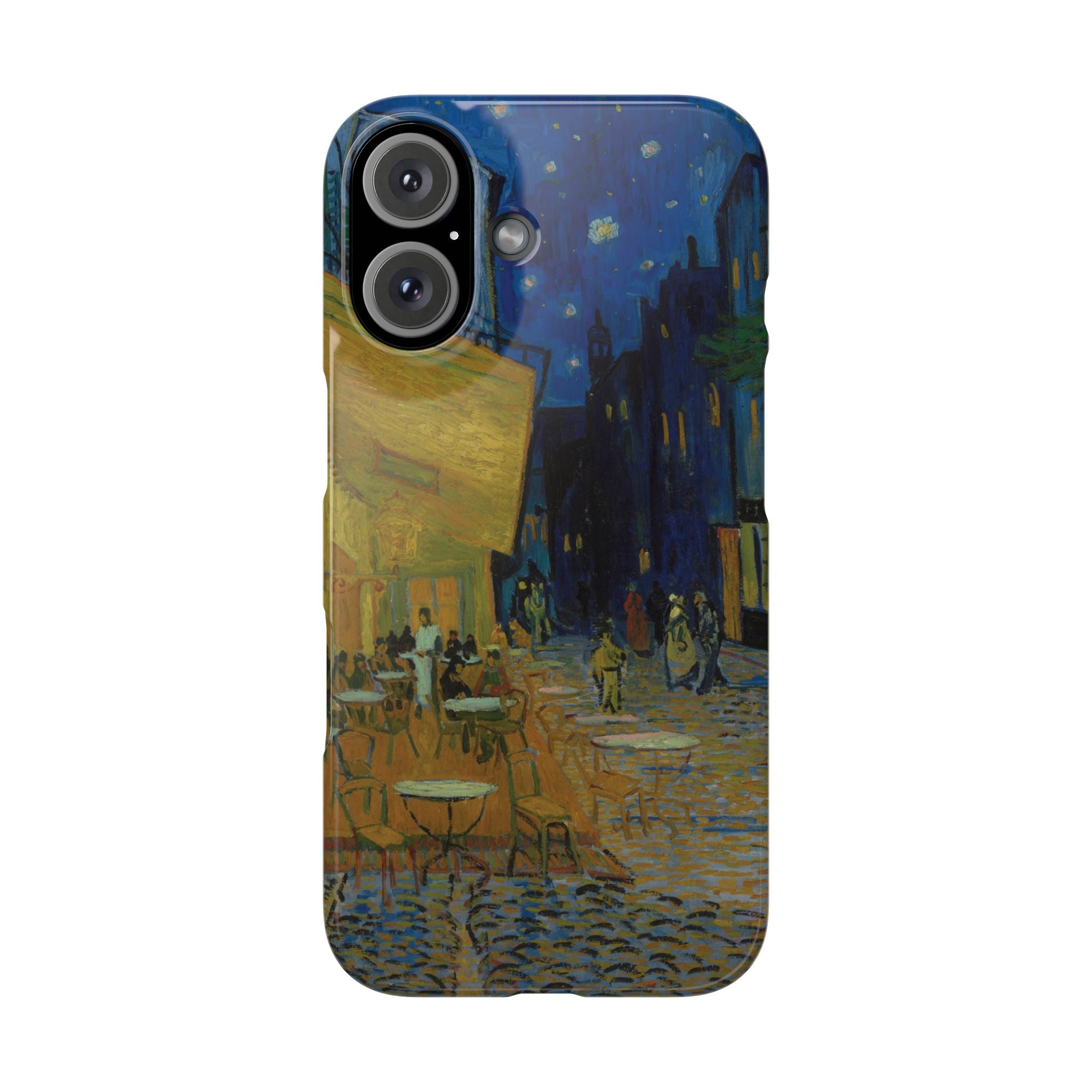 Café Terrace at Night by Vincent van Gogh - iPhone Slim Case