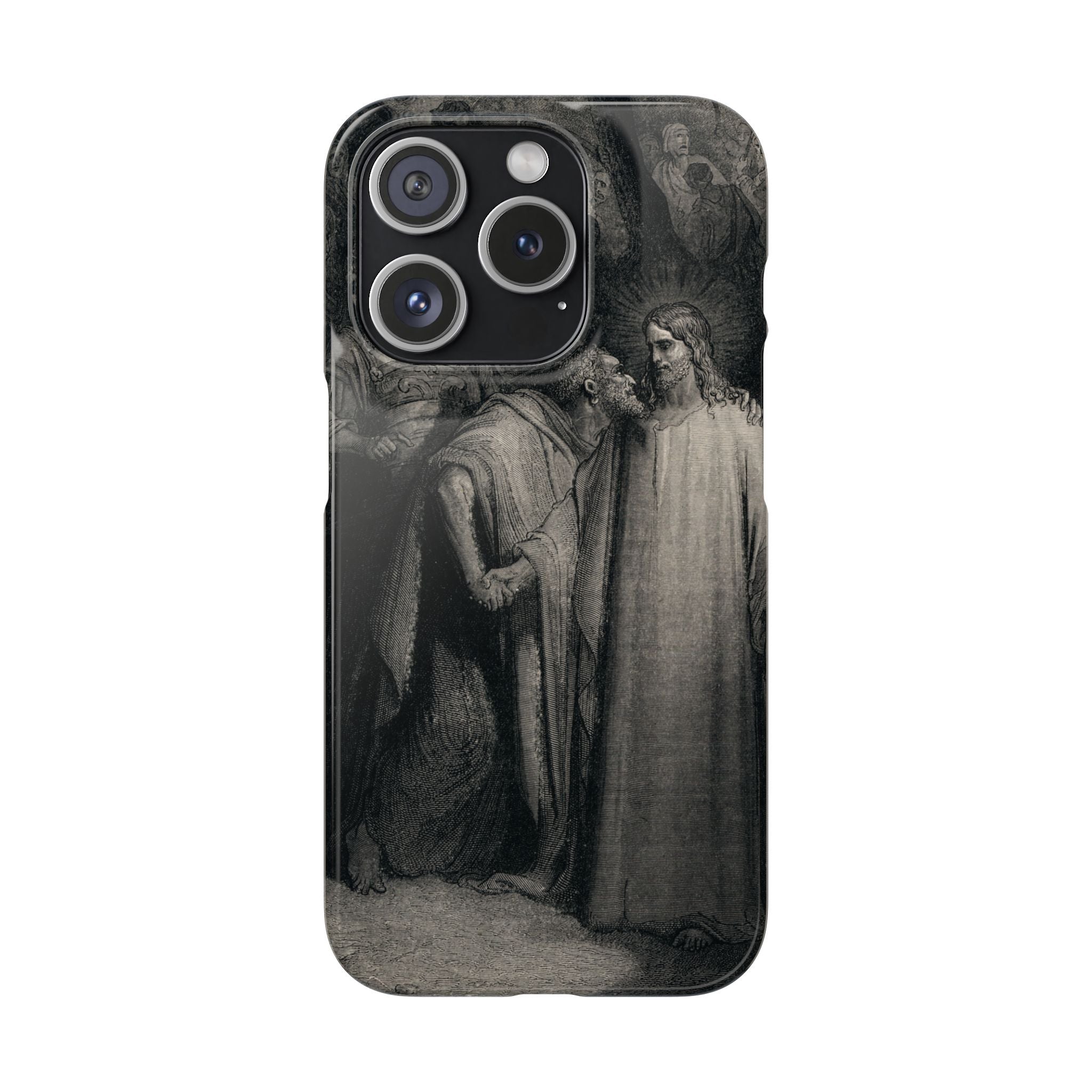Plate CXLI “The Judas Kiss” by Gustave Doré - iPhone Slim Case