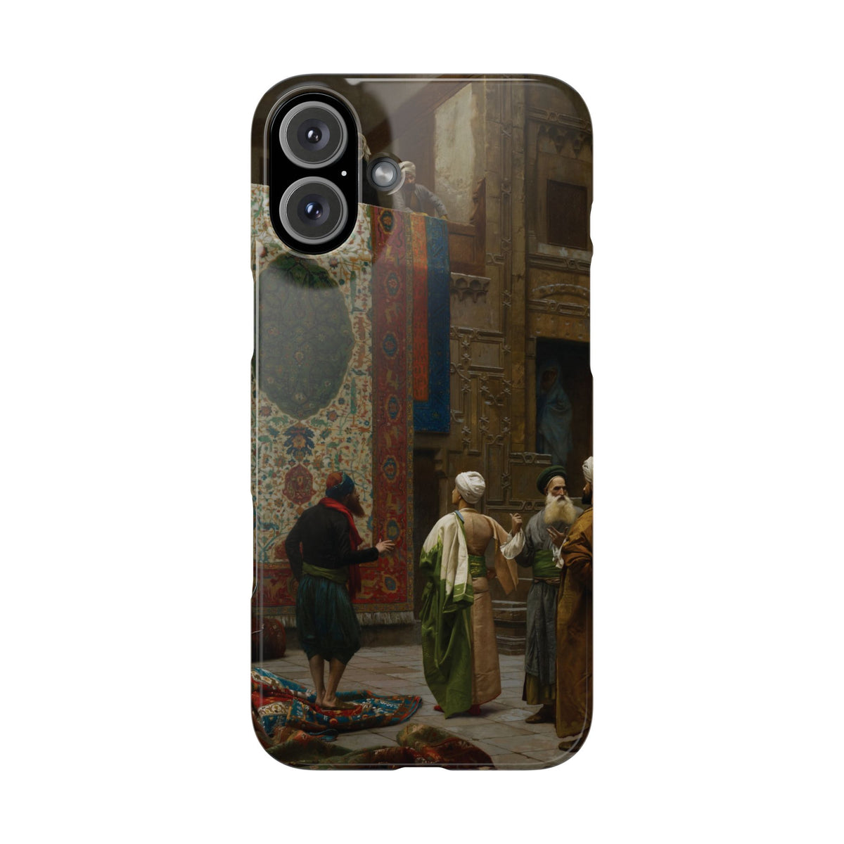 The Carpet Merchant by Jean-Leon Gerome - iPhone Slim Case