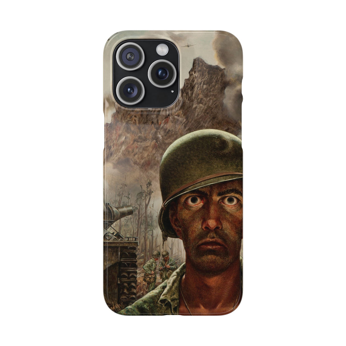 That 2,000 Yard Stare by Thomas Lea - iPhone Slim Case