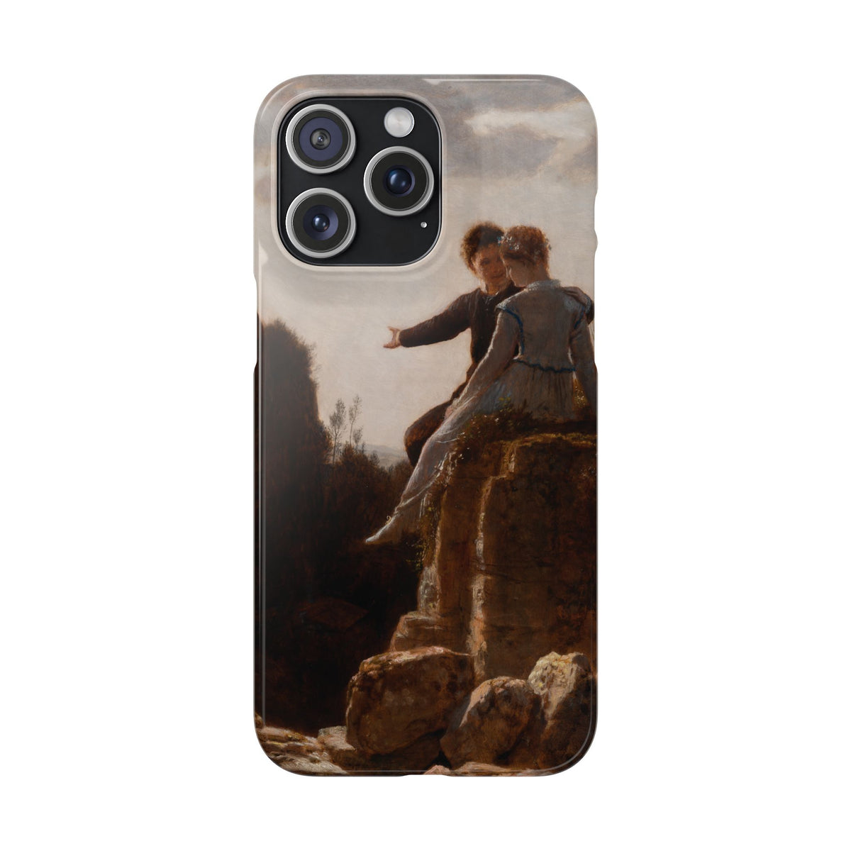 The Honeymoon by Arnold Böcklin - iPhone Slim Case