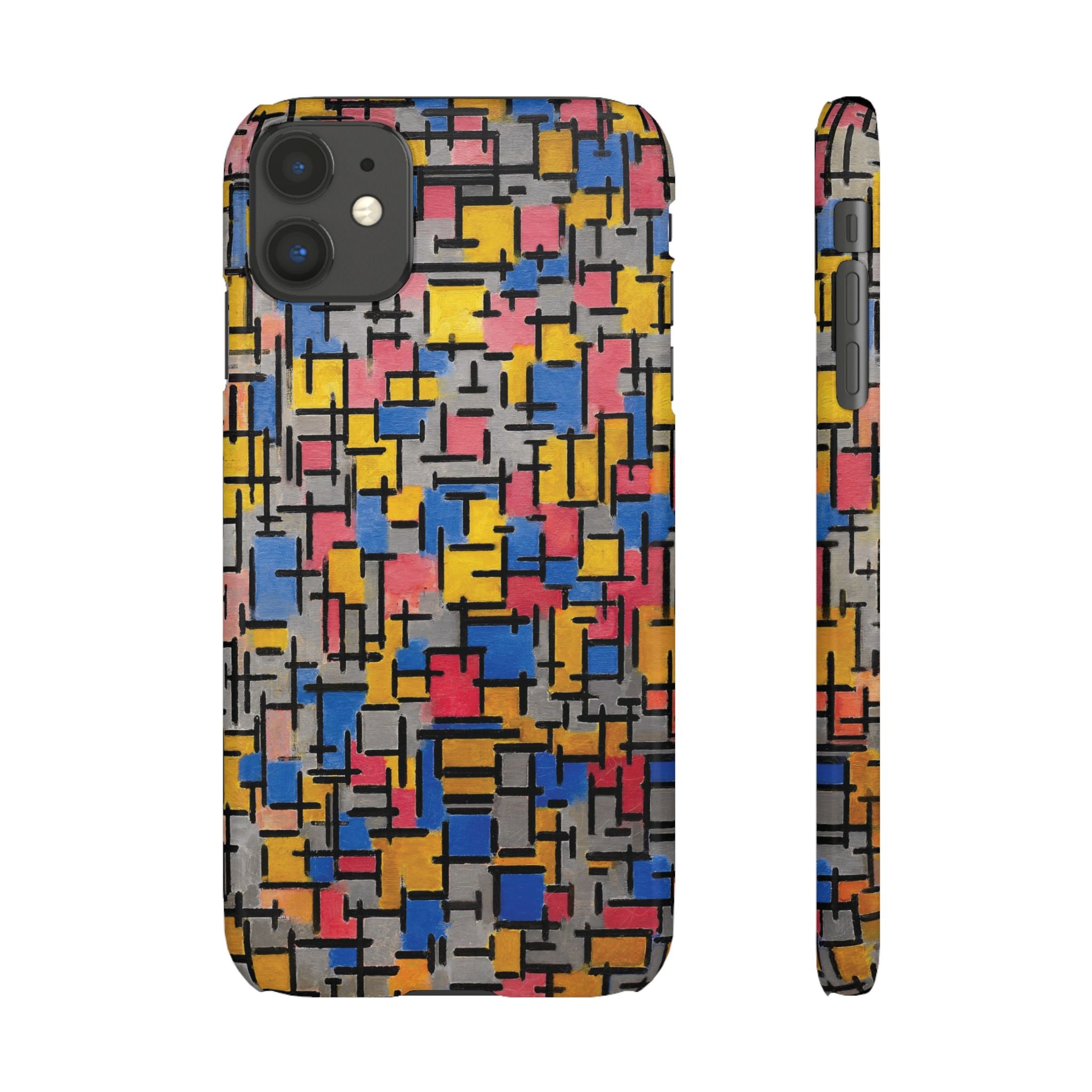Composition by Piet Mondrian - iPhone Slim Case