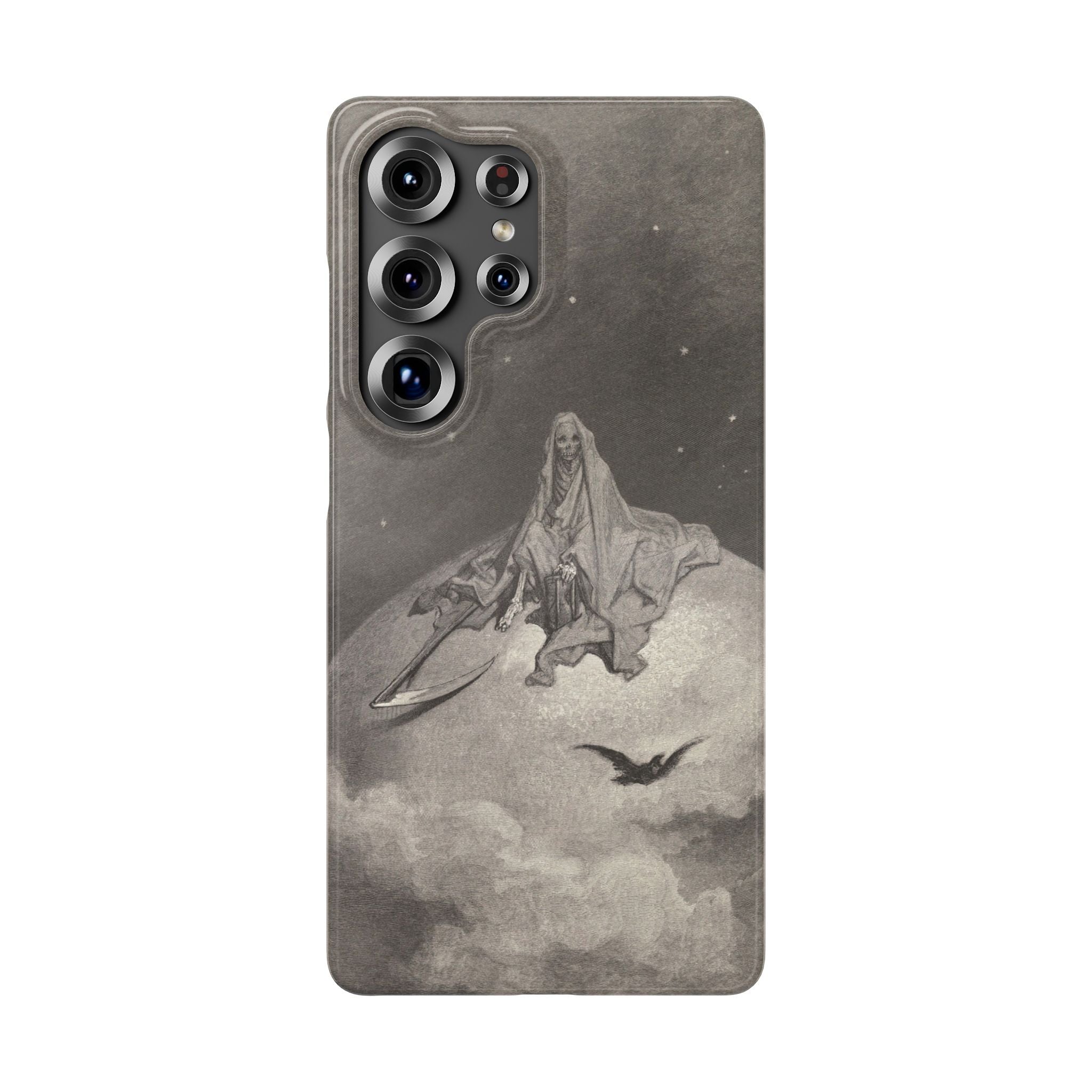 Doubting, dreaming dreams no mortal ever dared to dream before by Gustave Doré - Samsung Slim Case