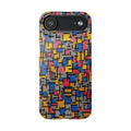 Composition by Piet Mondrian - iPhone Slim Case