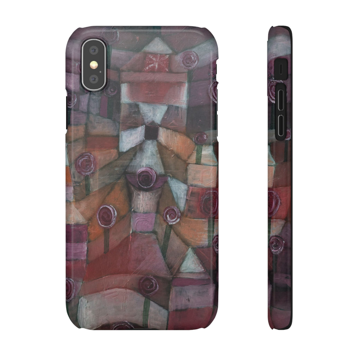 Rose Garden by Paul Klee - iPhone Slim Case