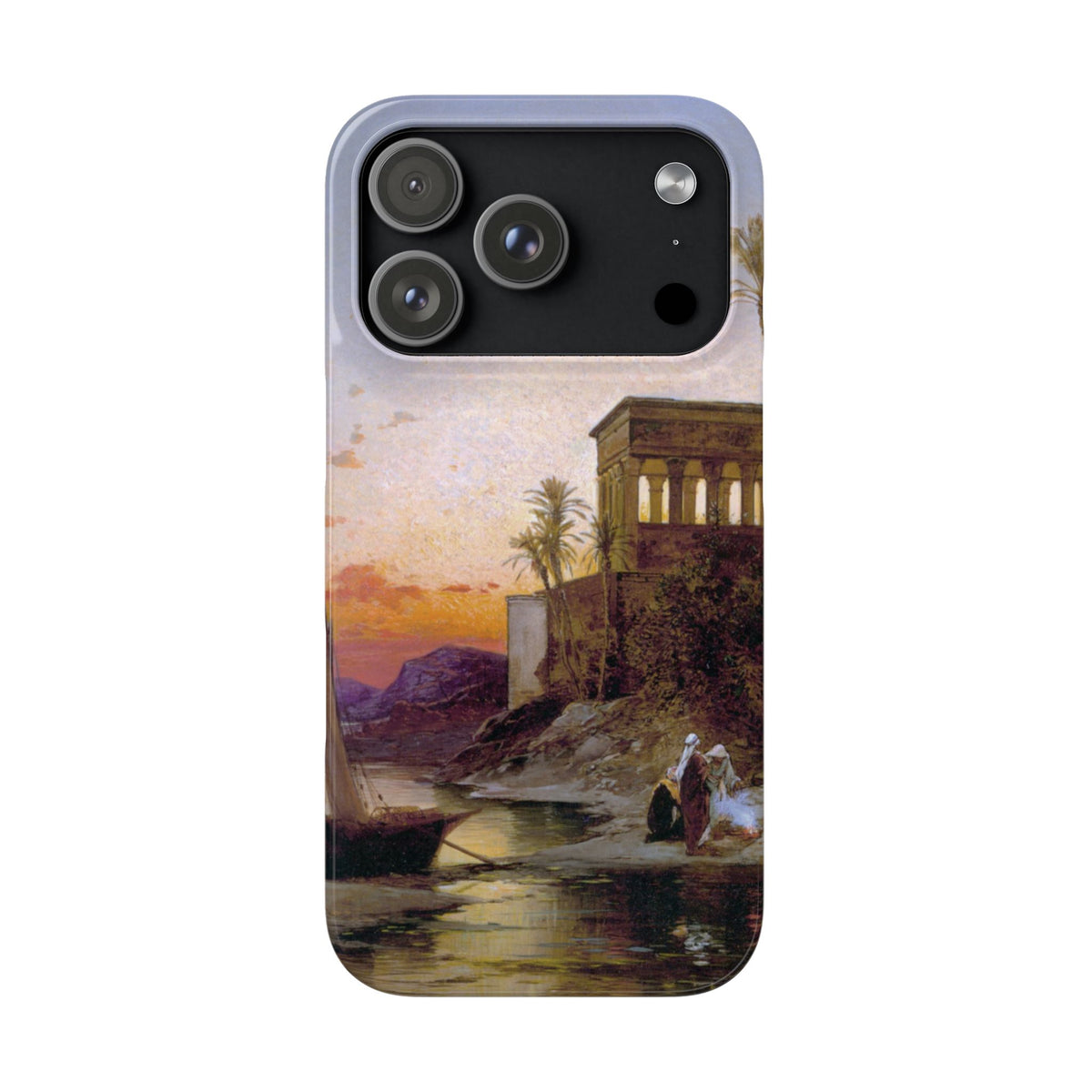 The Kiosk of Trajan by Hermann Corrodi - iPhone Slim Case