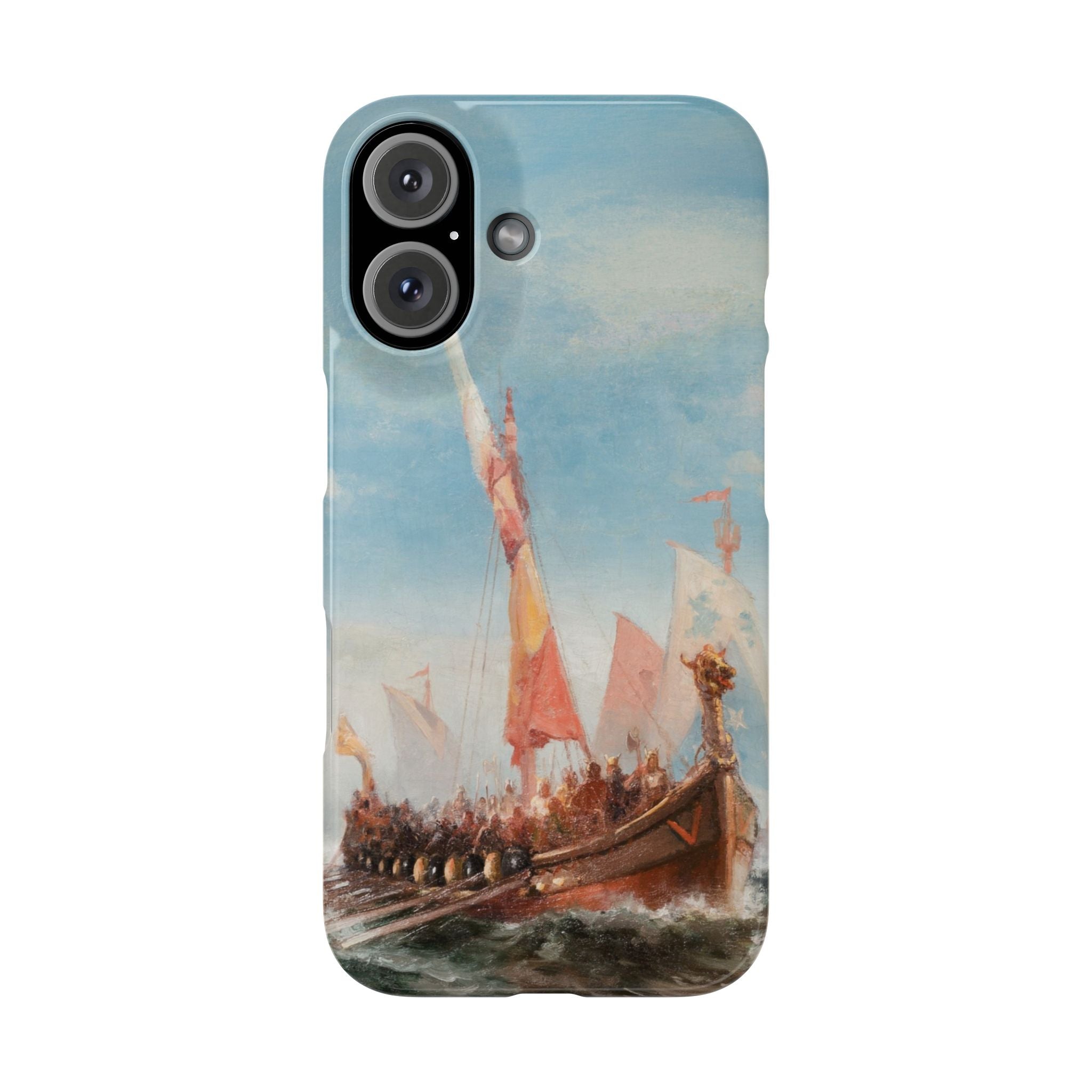 Viking Armada by Edward Moran - iPhone Slim Case