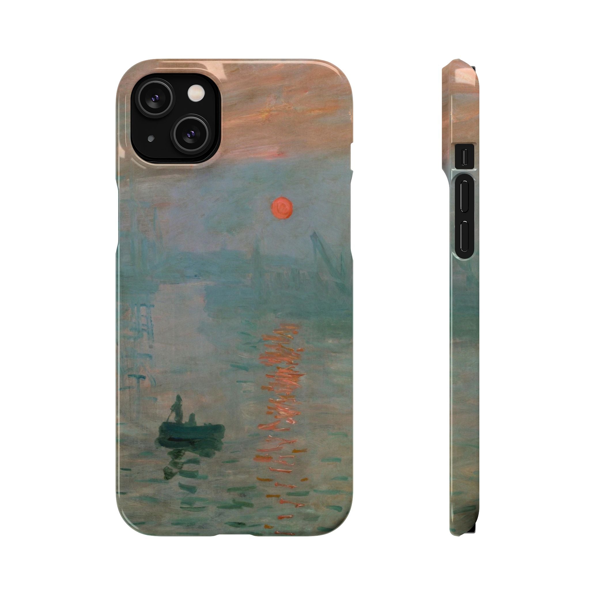 Impression, Sunrise by Claude Monet - iPhone Slim Case