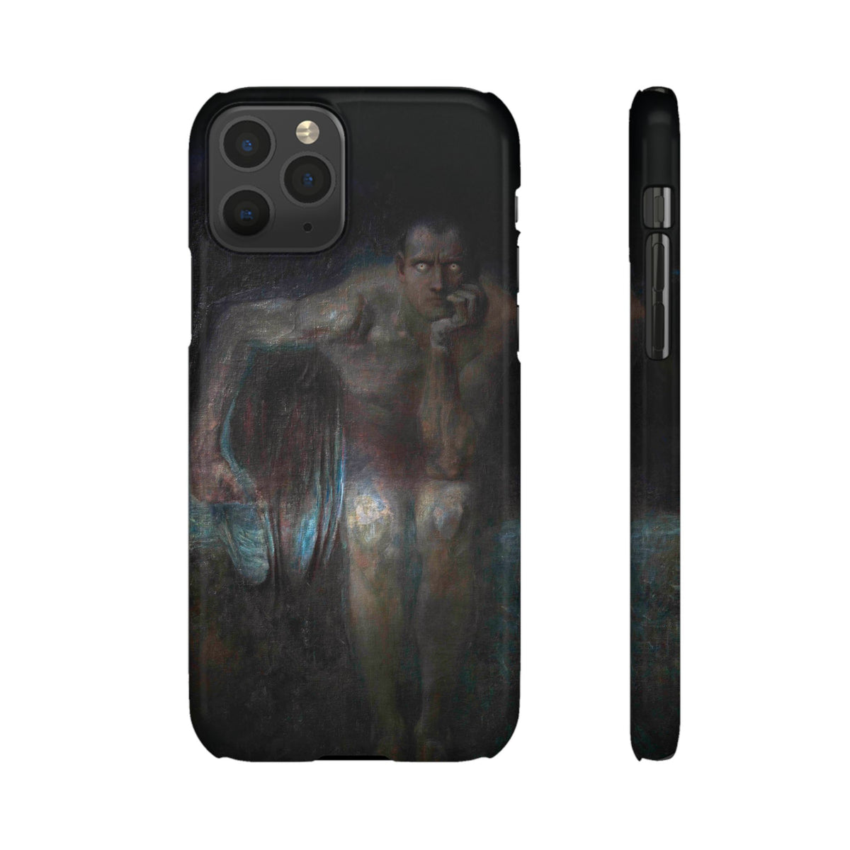 Lucifer by Franz von Stuck - iPhone Slim Case