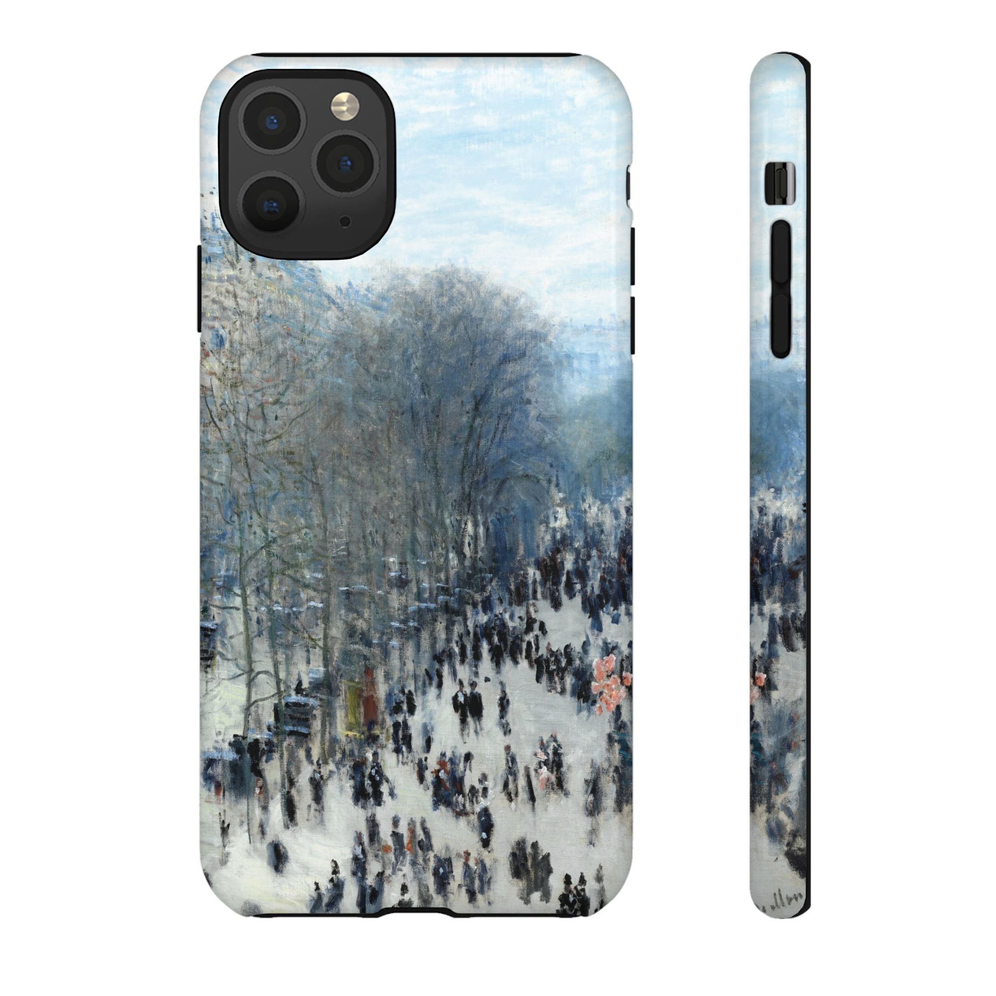 Boulevard des Capucines by Claude Monet - iPhone Tough Case