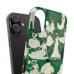 Rest Society in Top Hats by Kazimir Malevich - iPhone Slim Case
