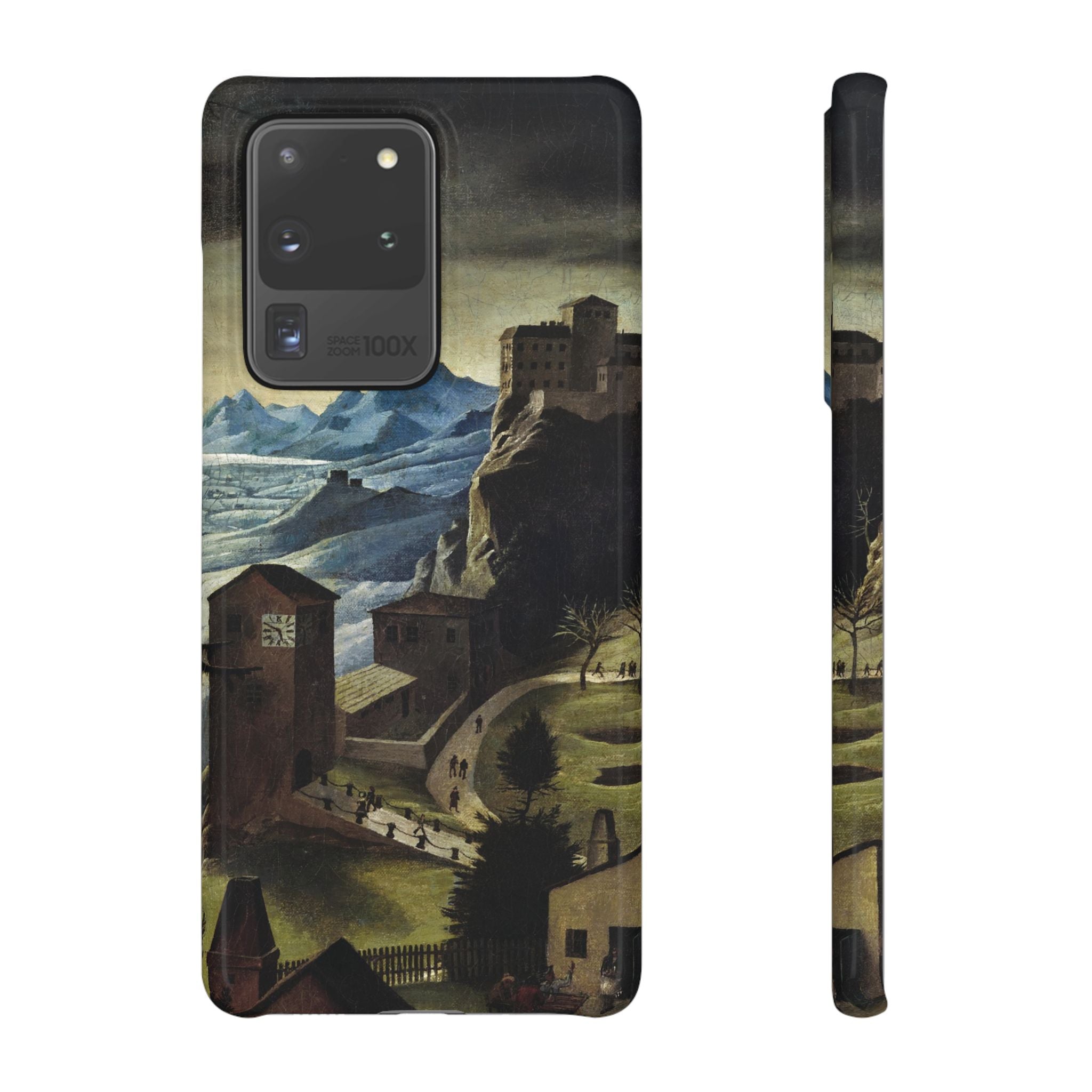 Landschaft mit Burg by Franz Sedlacek - Samsung Slim Case