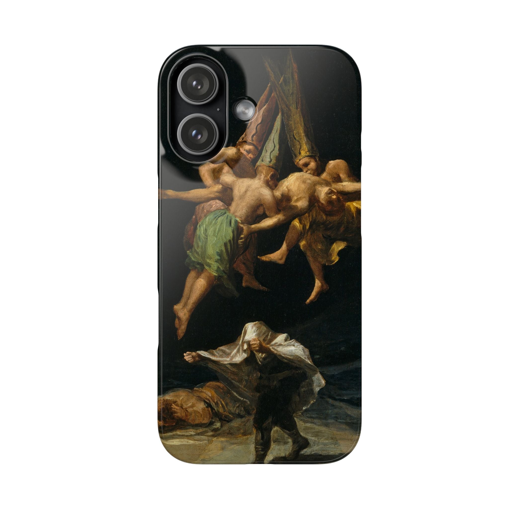 Witches’ Flight by Francisco de Goya - iPhone Slim Case