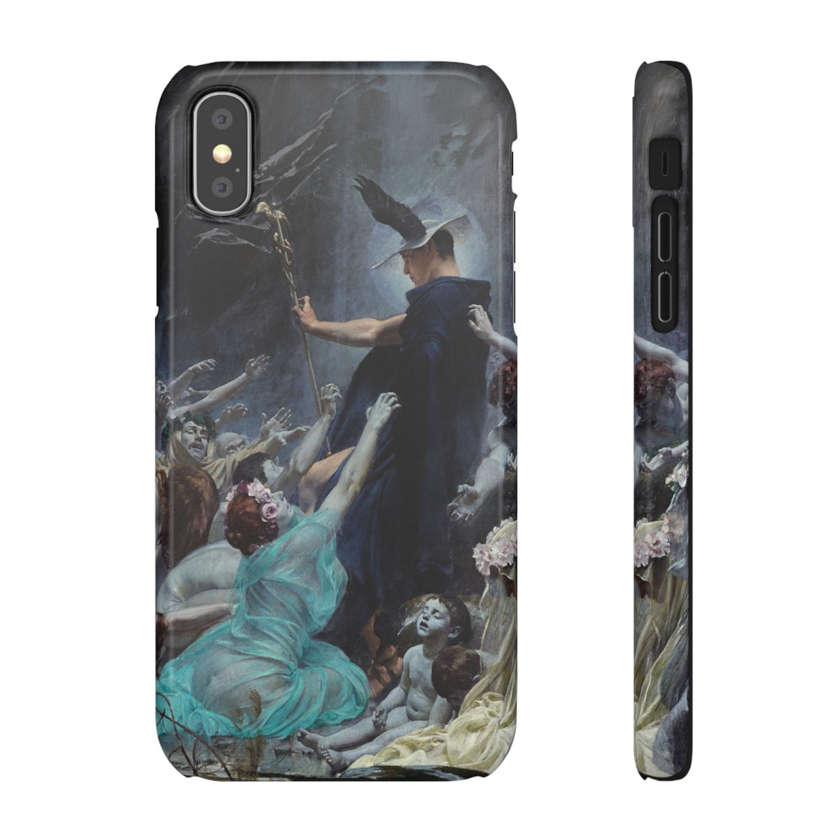 The Souls of Acheron by Adolf Hiremy-Hirschl - iPhone Slim Case