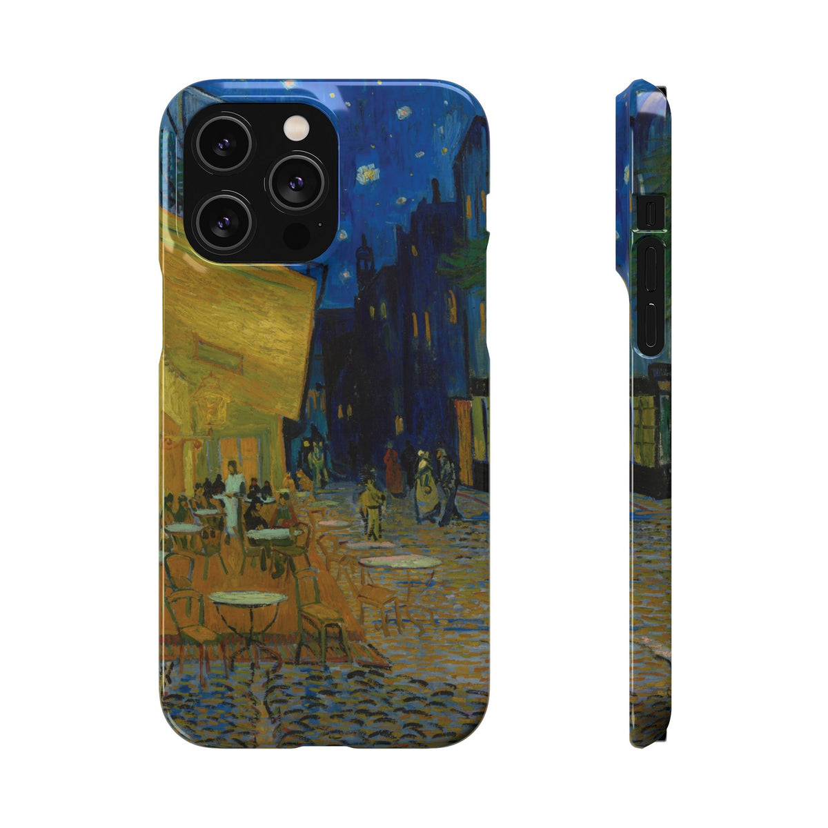 Café Terrace at Night by Vincent van Gogh - iPhone Slim Case