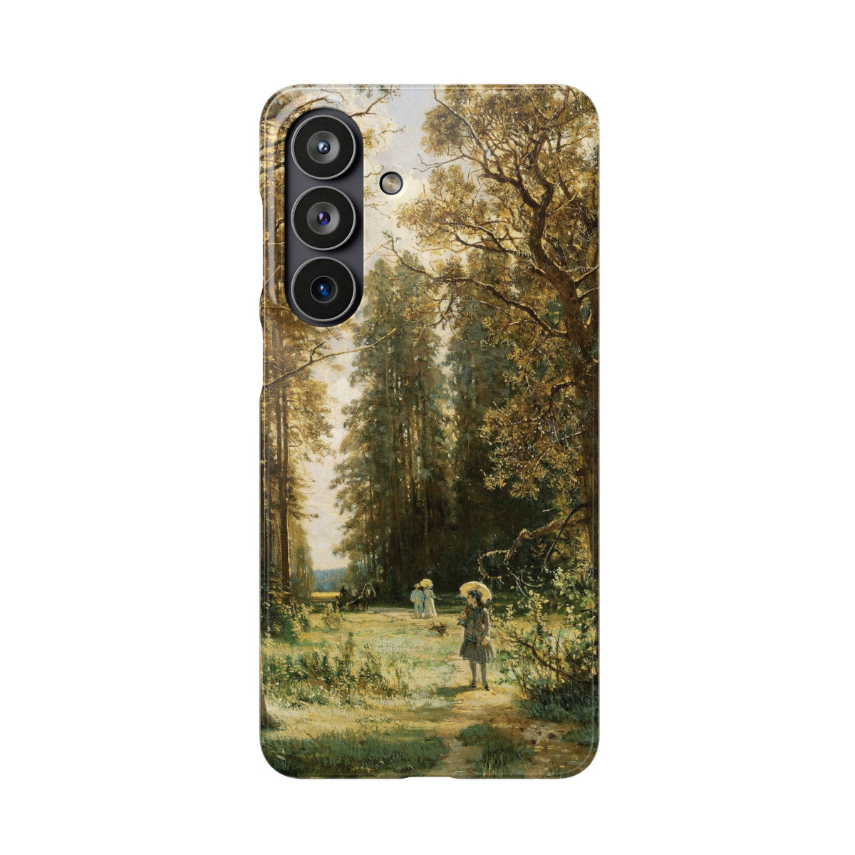 The Path in the Forest by Ivan Ivanovich Shishkin - Samsung Slim Case