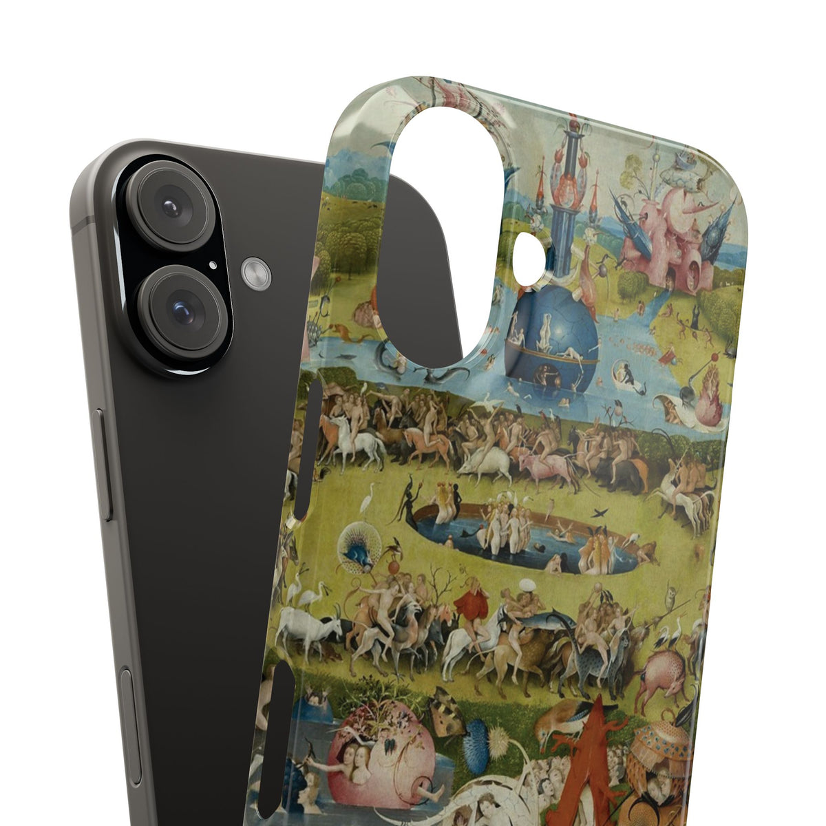 Der Garten der Lüste von Hieronymus Bosch – iPhone Slim Case
