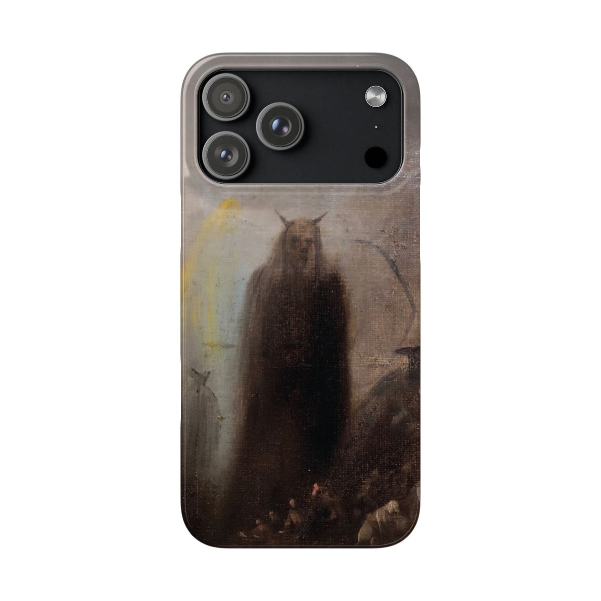 Ghostly Vision by Francisco Goya - iPhone Slim Case