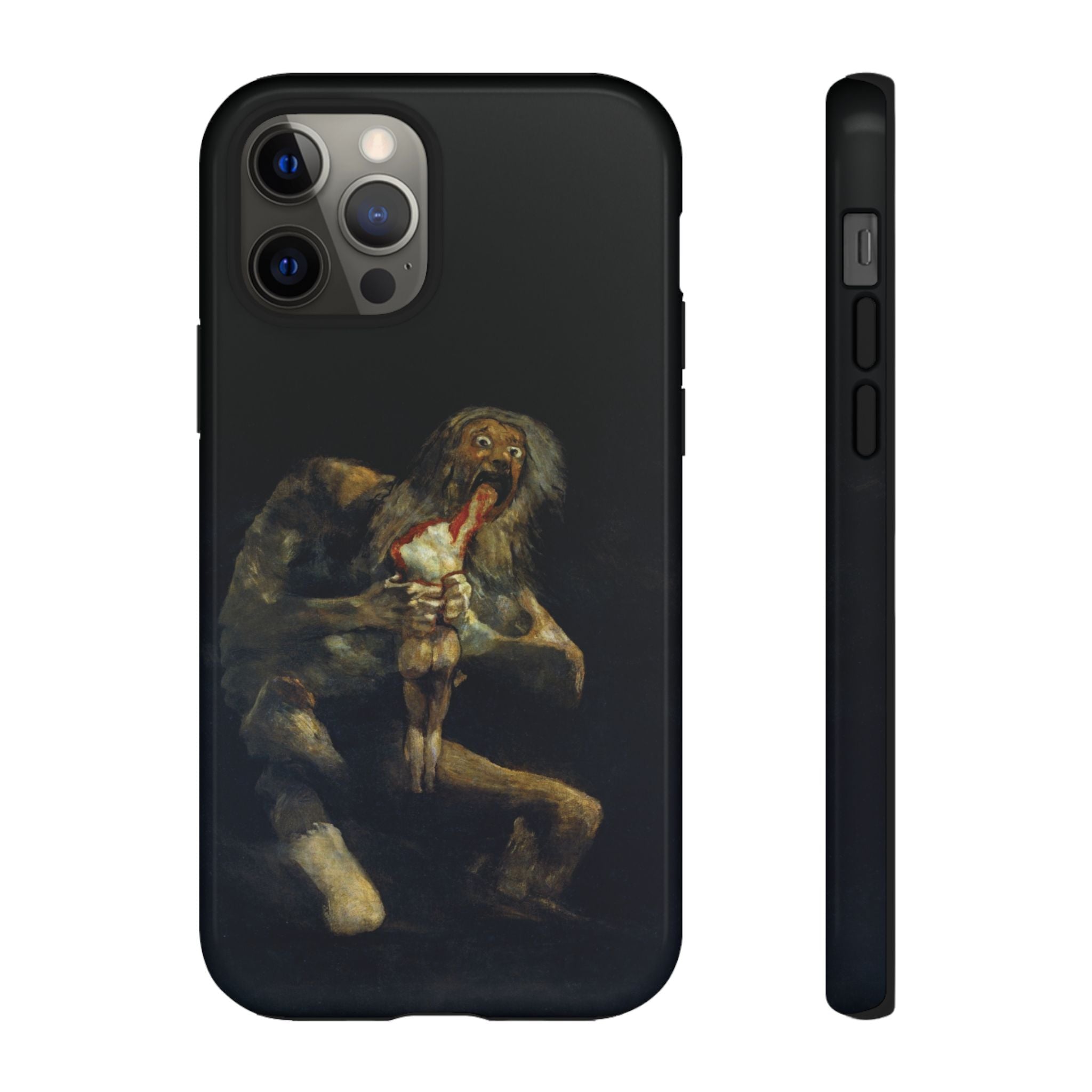 Saturn Devouring His Son by Goya - iPhone Tough Case