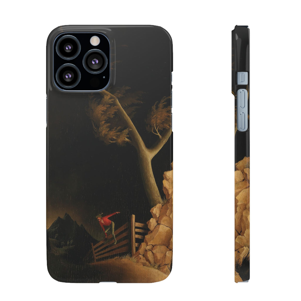 The Refuge by Franz Sedlacek - iPhone Slim Case