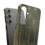 In the Forest of Countess Mordvinova Petergof by Ivan Ivanovich Shishkin - Samsung Slim Case
