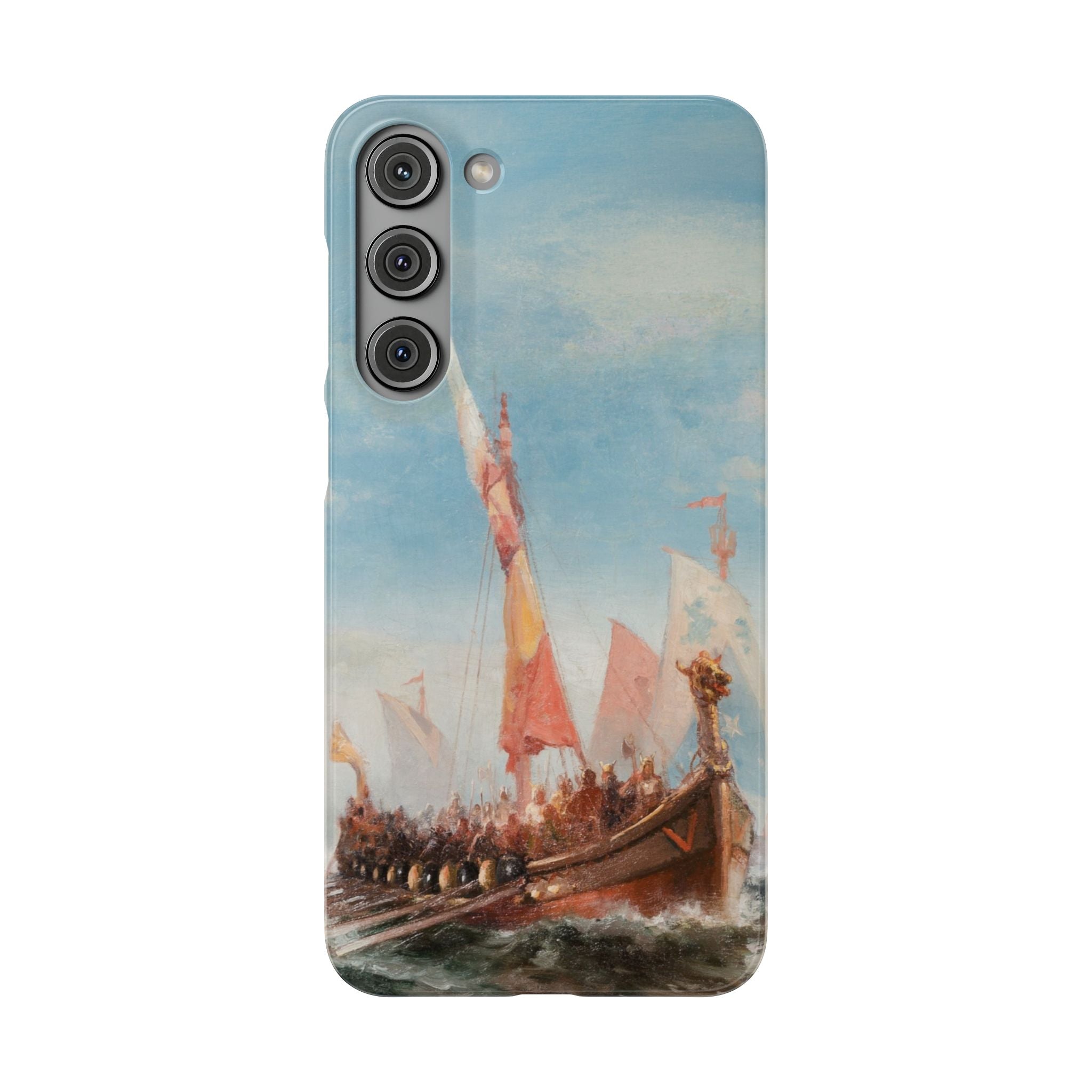 Viking Armada by Edward Moran - Samsung Slim Case