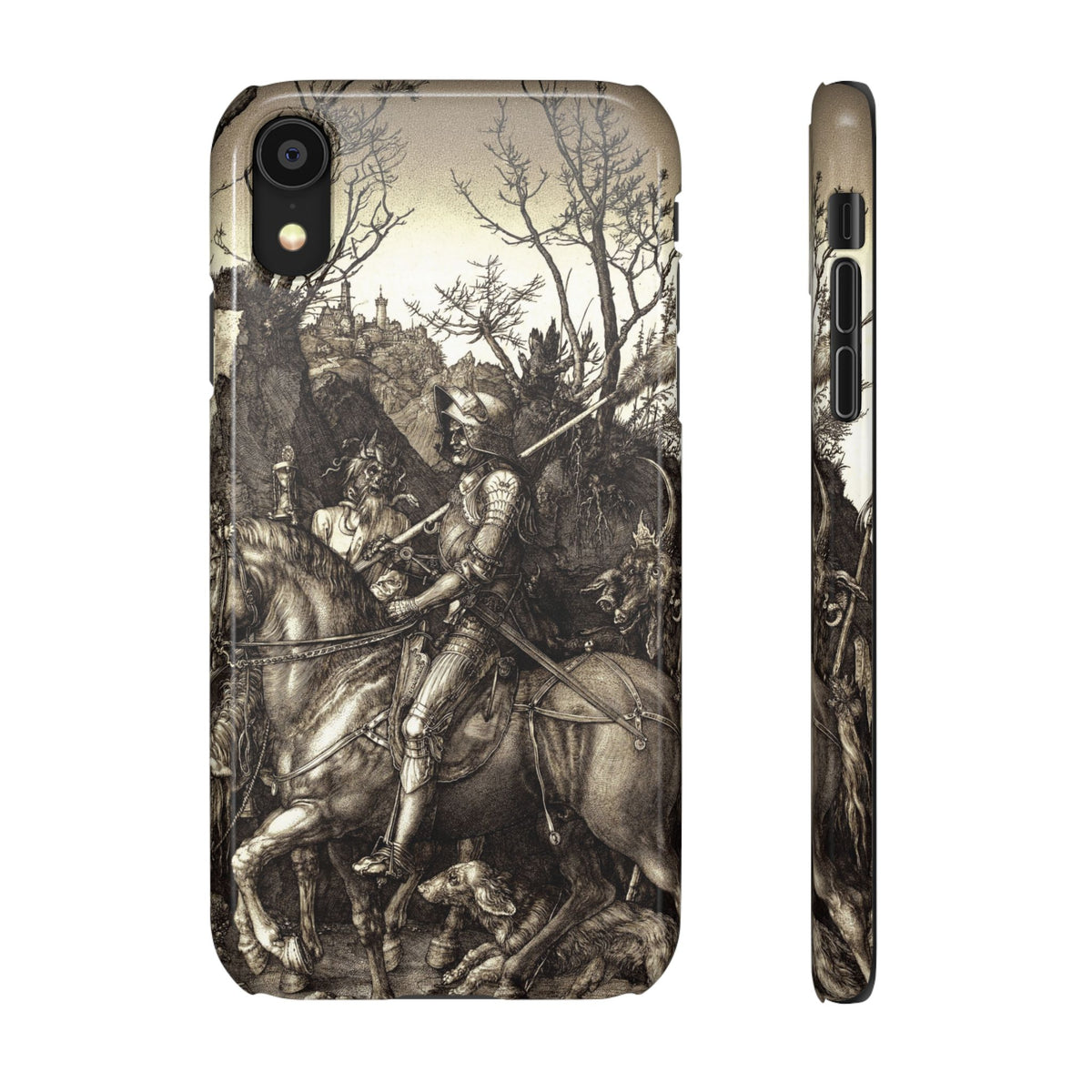 Knight, Death and the Devil by Albrecht Dürer - iPhone Slim Case