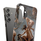 Hexen auf dem Weg zu ihrem Sabbat von Luis Ricardo Falero - Samsung Slim Case