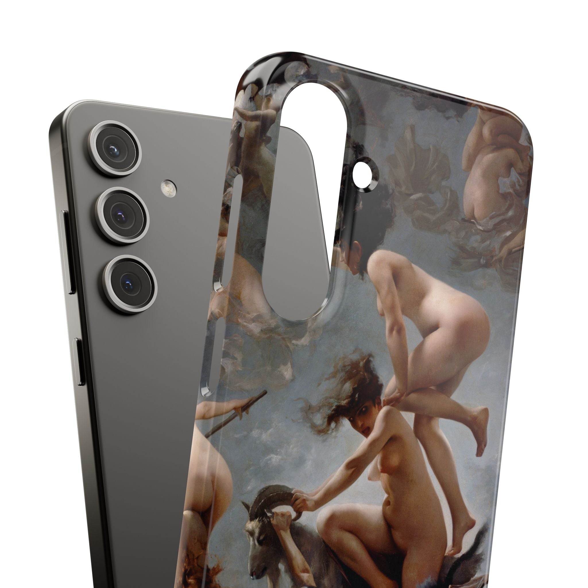 Hexen auf dem Weg zu ihrem Sabbat von Luis Ricardo Falero - Samsung Slim Case