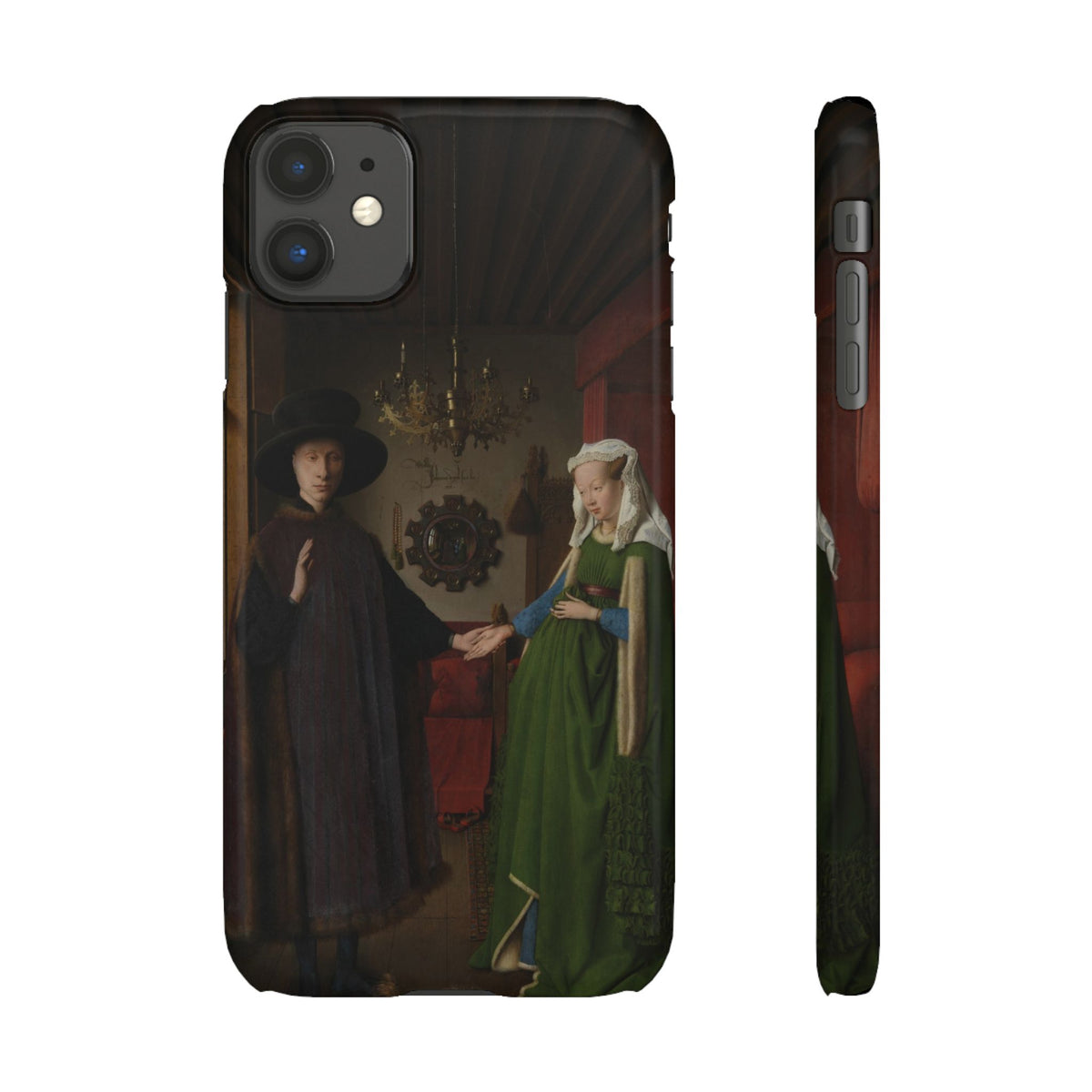 The Arnolfini Portrait by Jan van Eyck - iPhone Slim Case