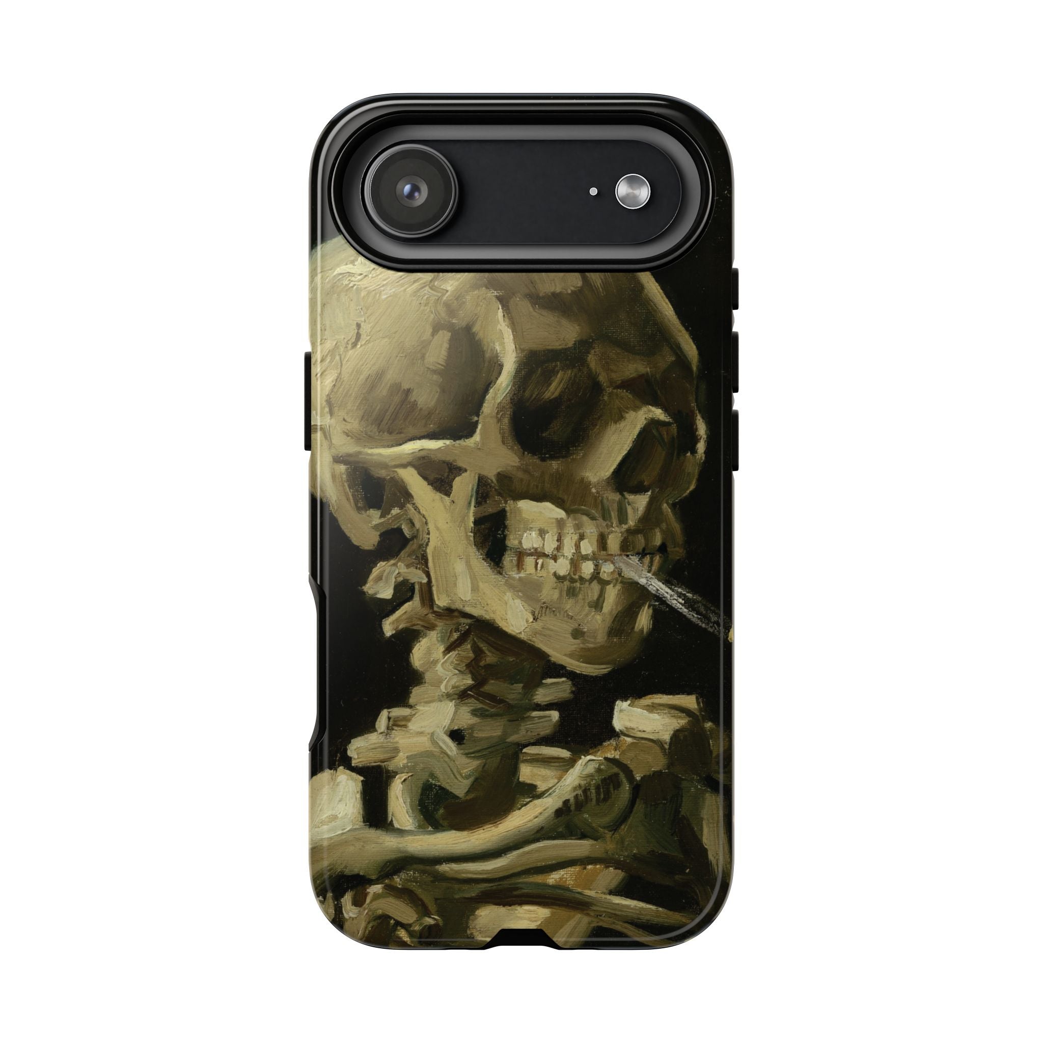 Head of a Skeleton with a Burning Cigarette by Vincent van Gogh - iPhone Tough Case