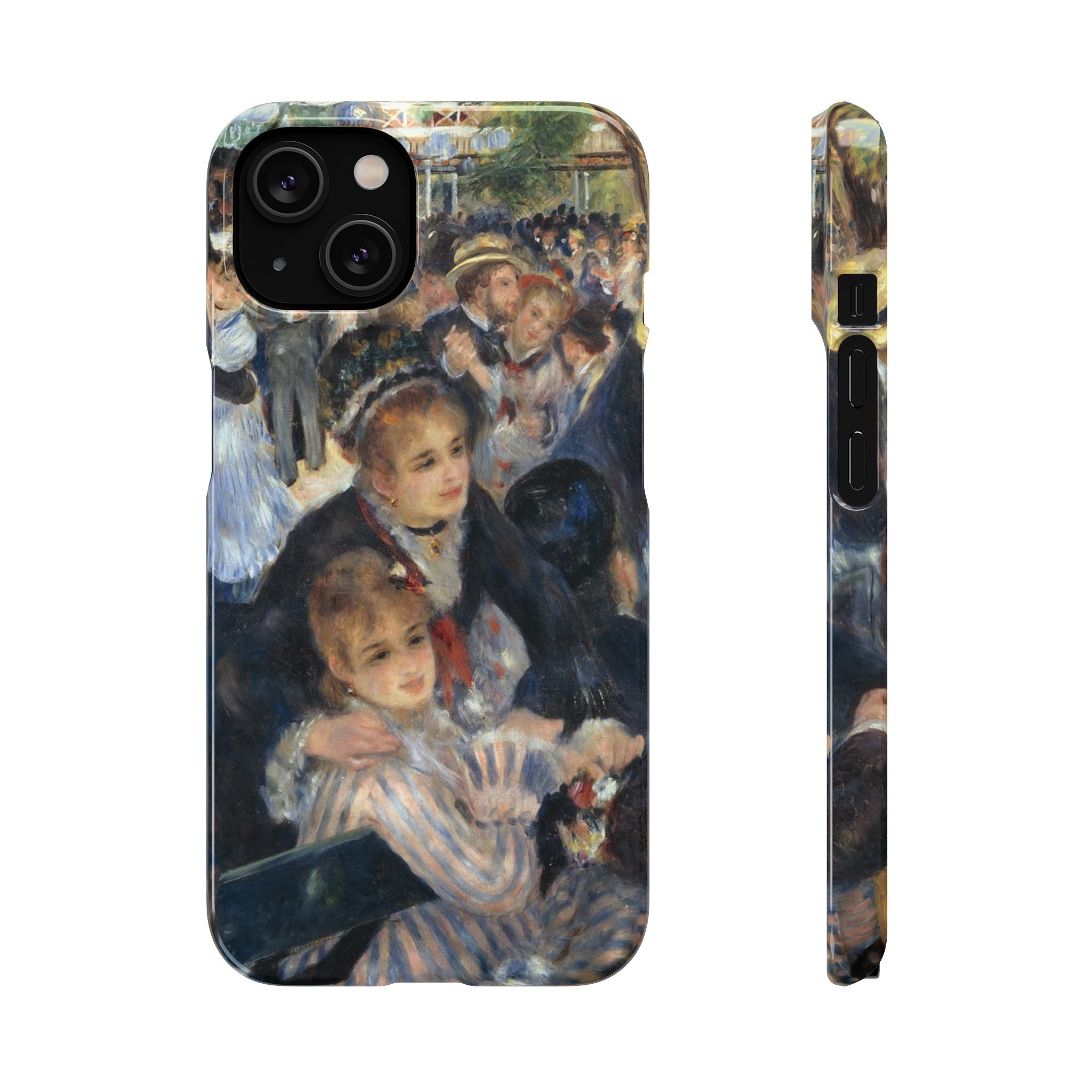Le Moulin de la Galette by Pierre Auguste Renoir - iPhone Slim Case